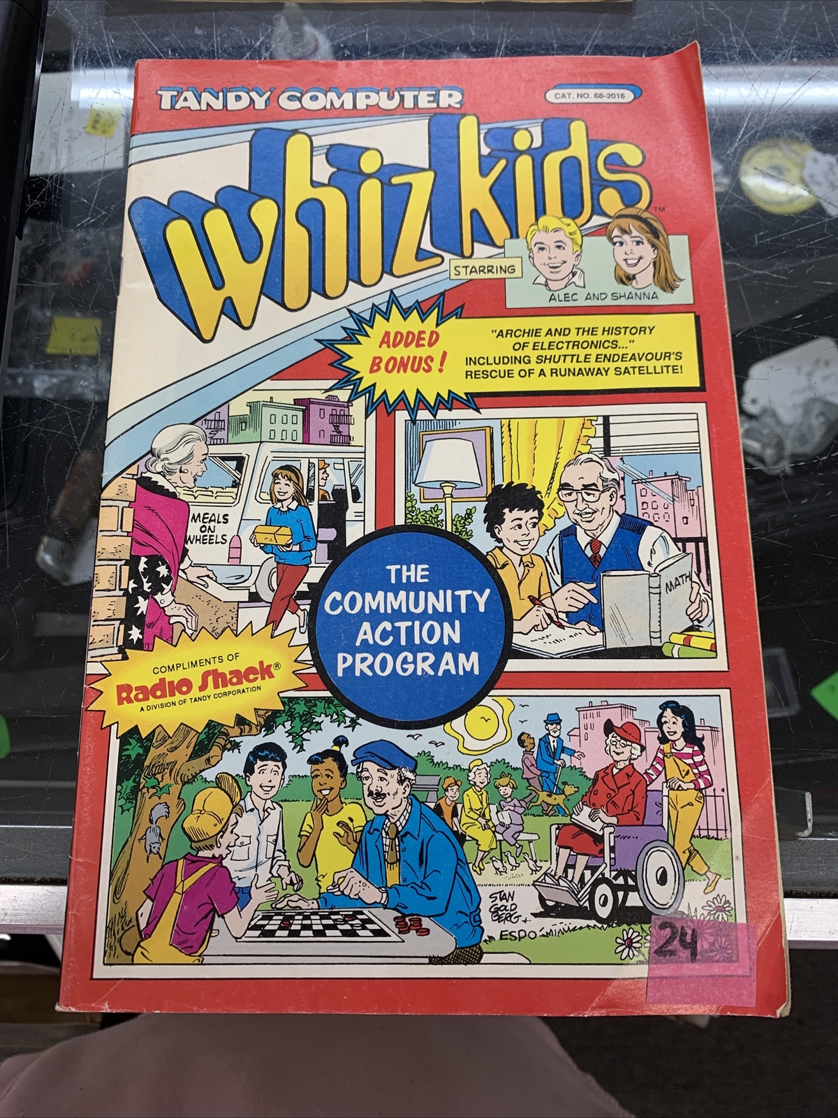 Tandy Computer Whiz kids Comic Book “dd”