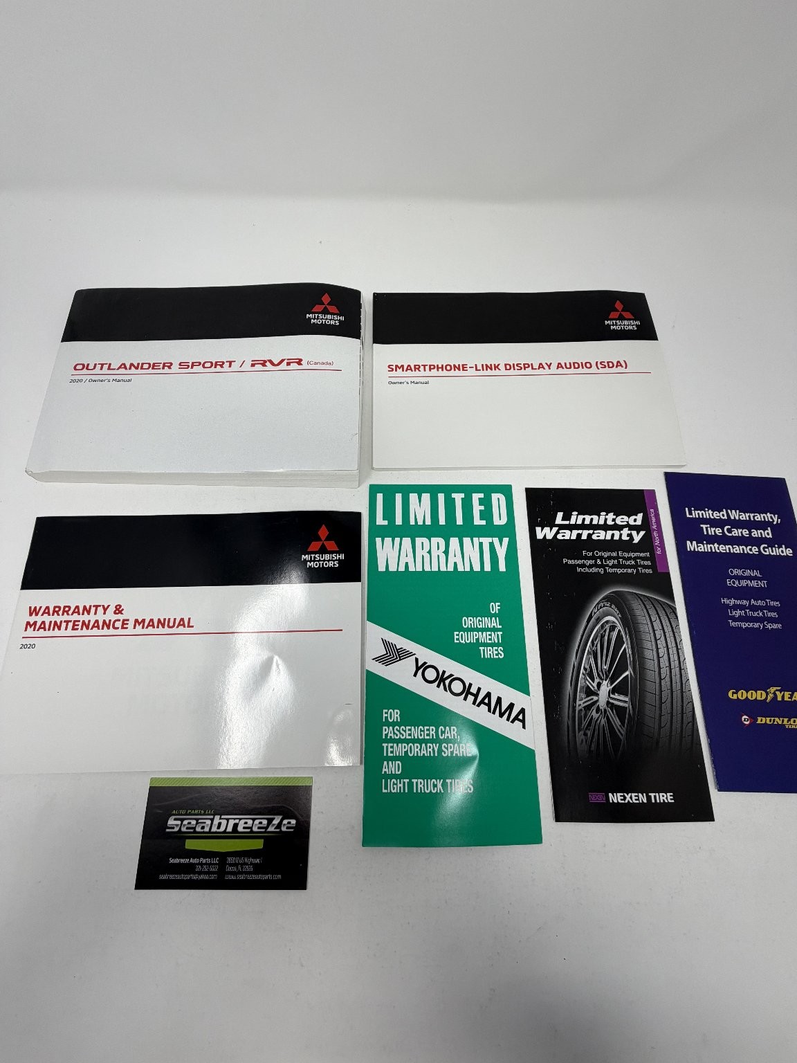 2020 Mitsubishi Outlander Sport/RVR CANADA Owners Manual OEM Complete Set