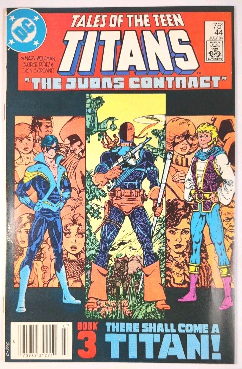 Tales of The Teen Titans #44 1st Appearance Of Nightwing DC Perez 1984 Fine - VF