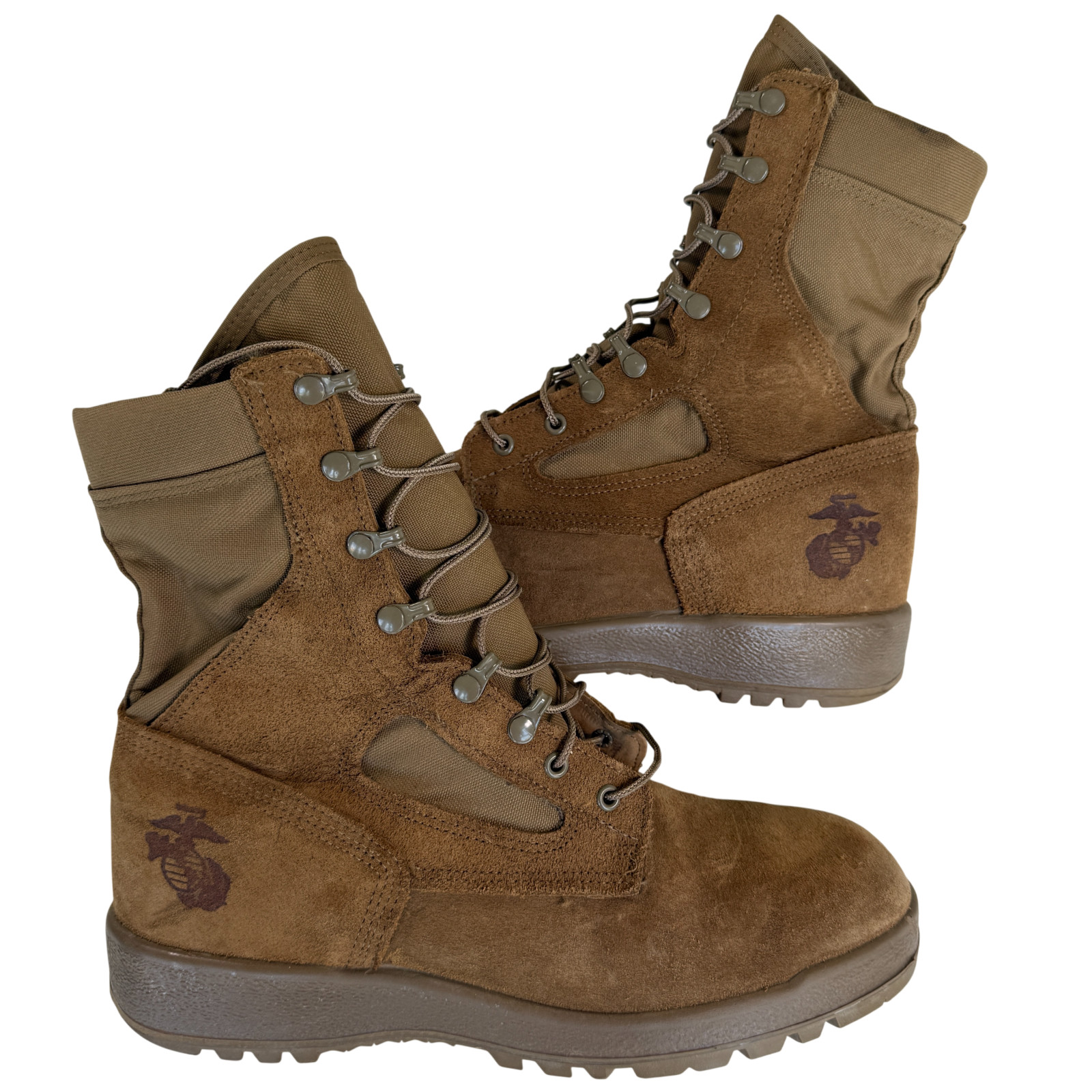 McRae Hot Weather USMC Men\'s Combat Boots Coyote Brown Marine Corps Size 11.5R