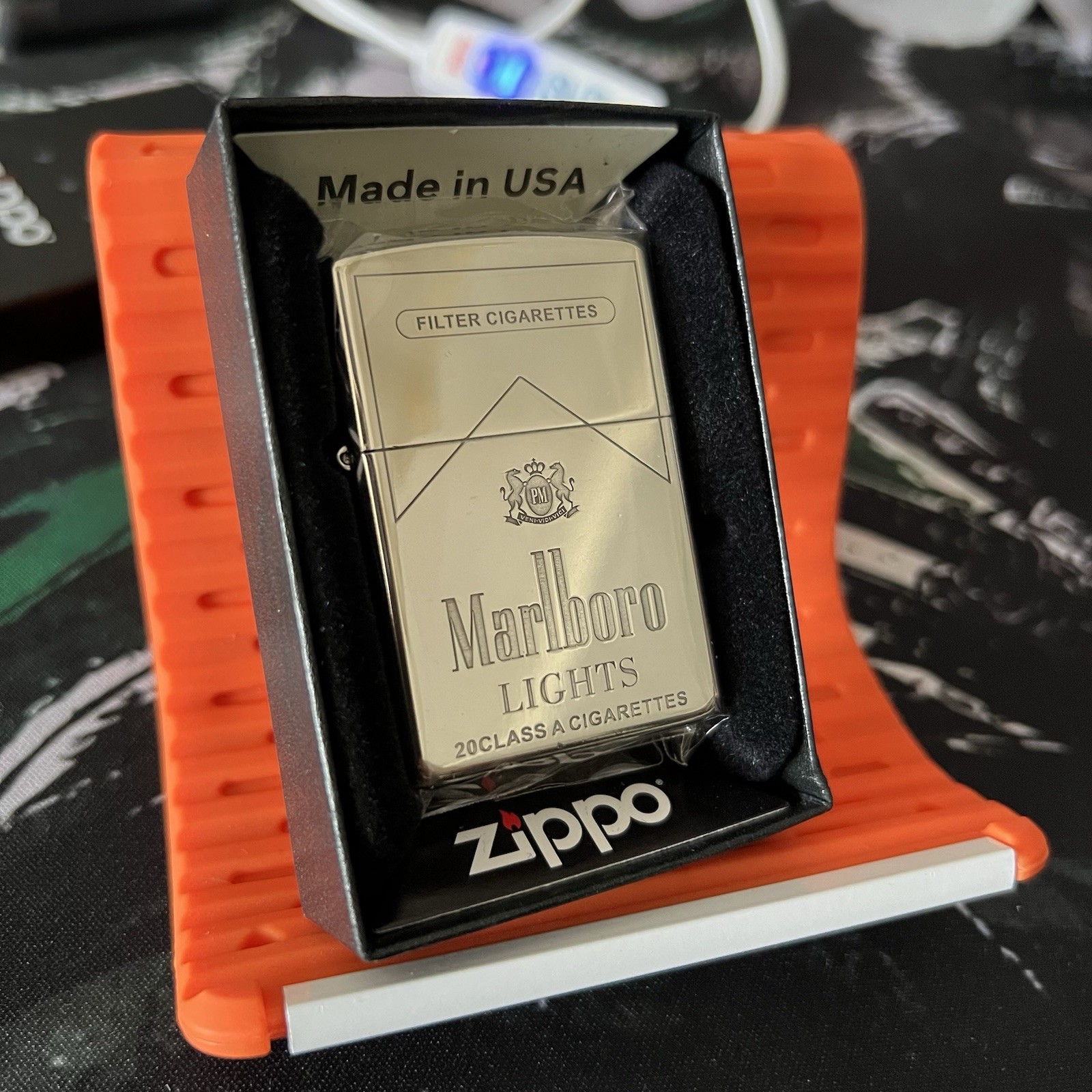 Marlboro Zippo Lighter Rare With New Box