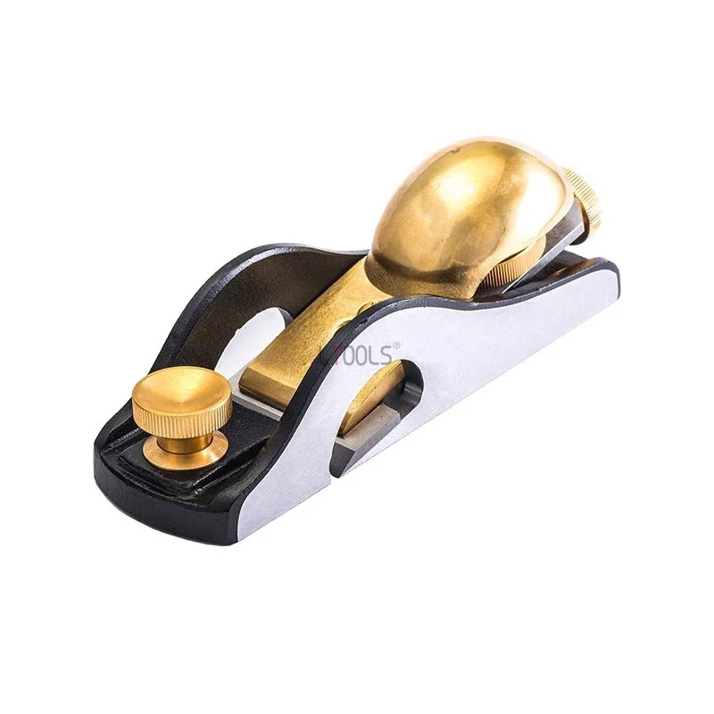 LTOOLS Hard Alloy Low Angle Wood Planer Handheld Block Plane Carpenter Tool