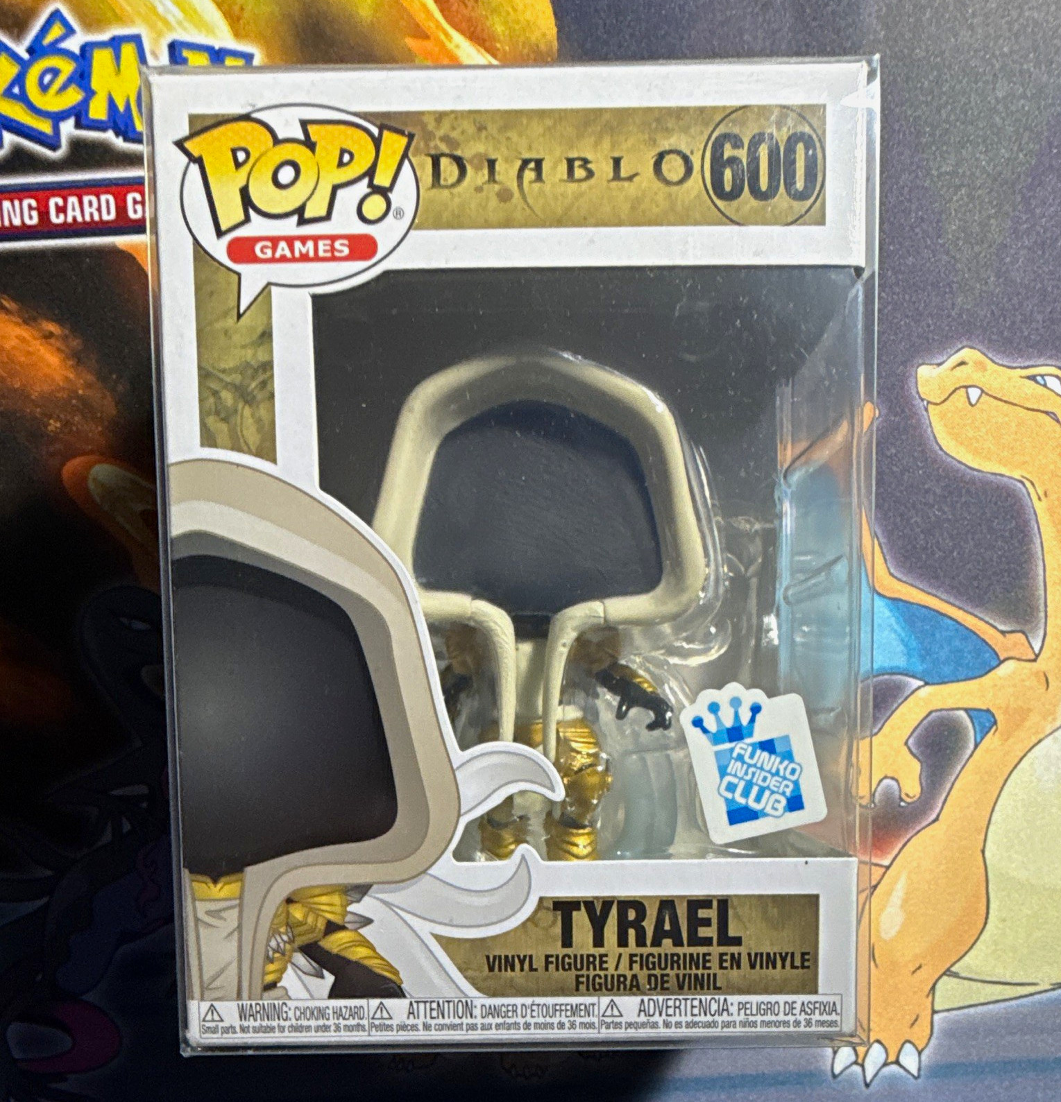 Funko Pop Games Vinyl: Diablo Tyrael #600 Funko Insider Club Figure