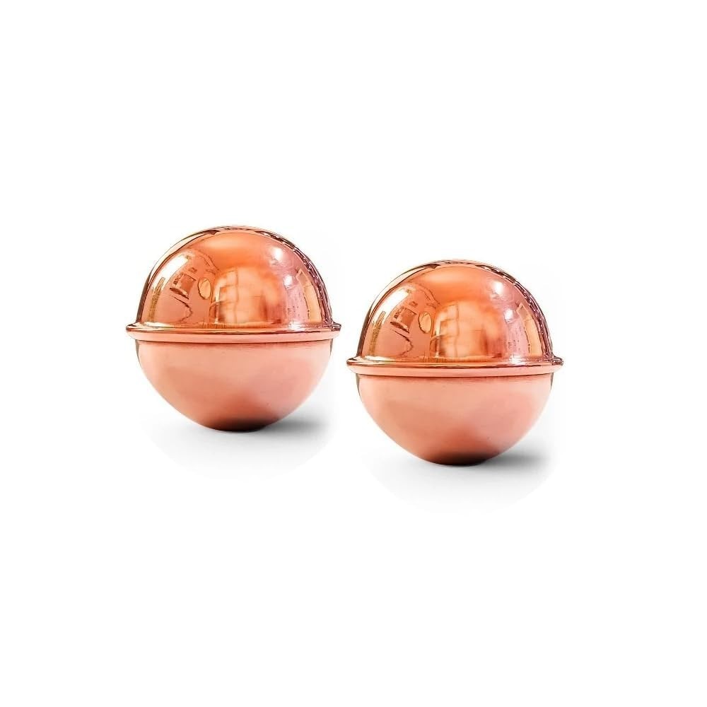 2 x  Ayurvedic Pure Copper Ball, Purification and Infusion health benefits