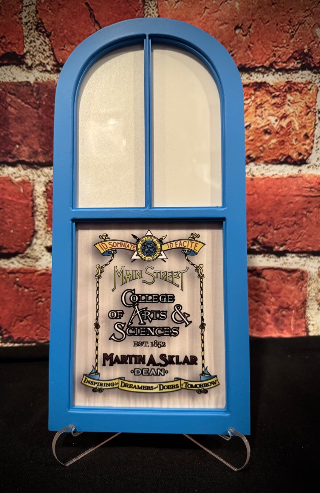 Disney Windows on Main Street Marty Sklar Miniature Window Prop