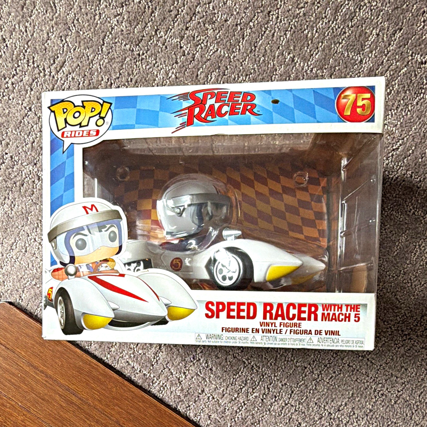 Funko Pop Rides Speed Racer w/ Mach 5 Vehicle #75 Vinyl Figure