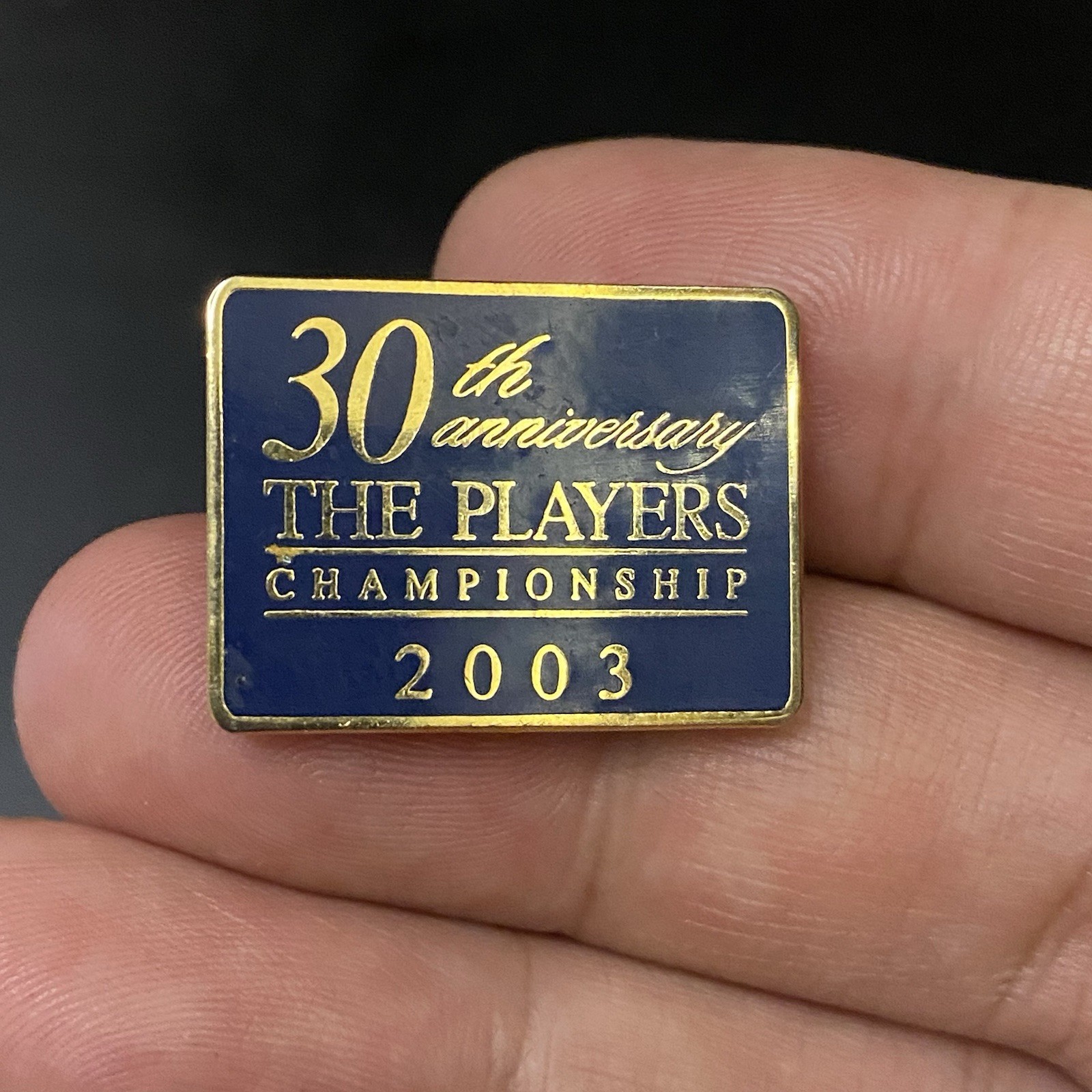 Vtg 30th Anniversary The Players Championship 2003 Lapel Pin  PGA Tour