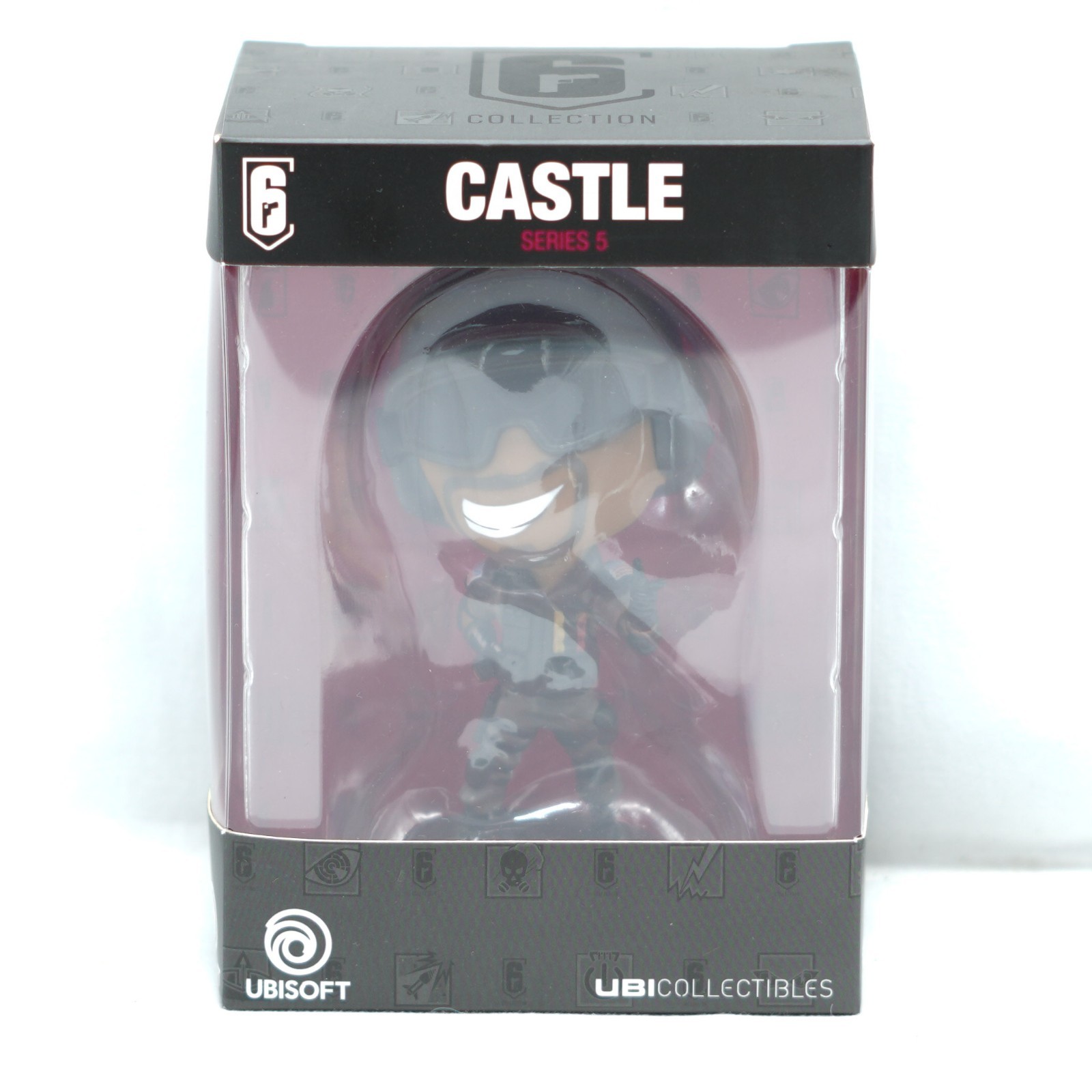 Castle Rainbow Six Siege Vinyl Figure – Series 5 Ubisoft 6 Collection – NIB Code