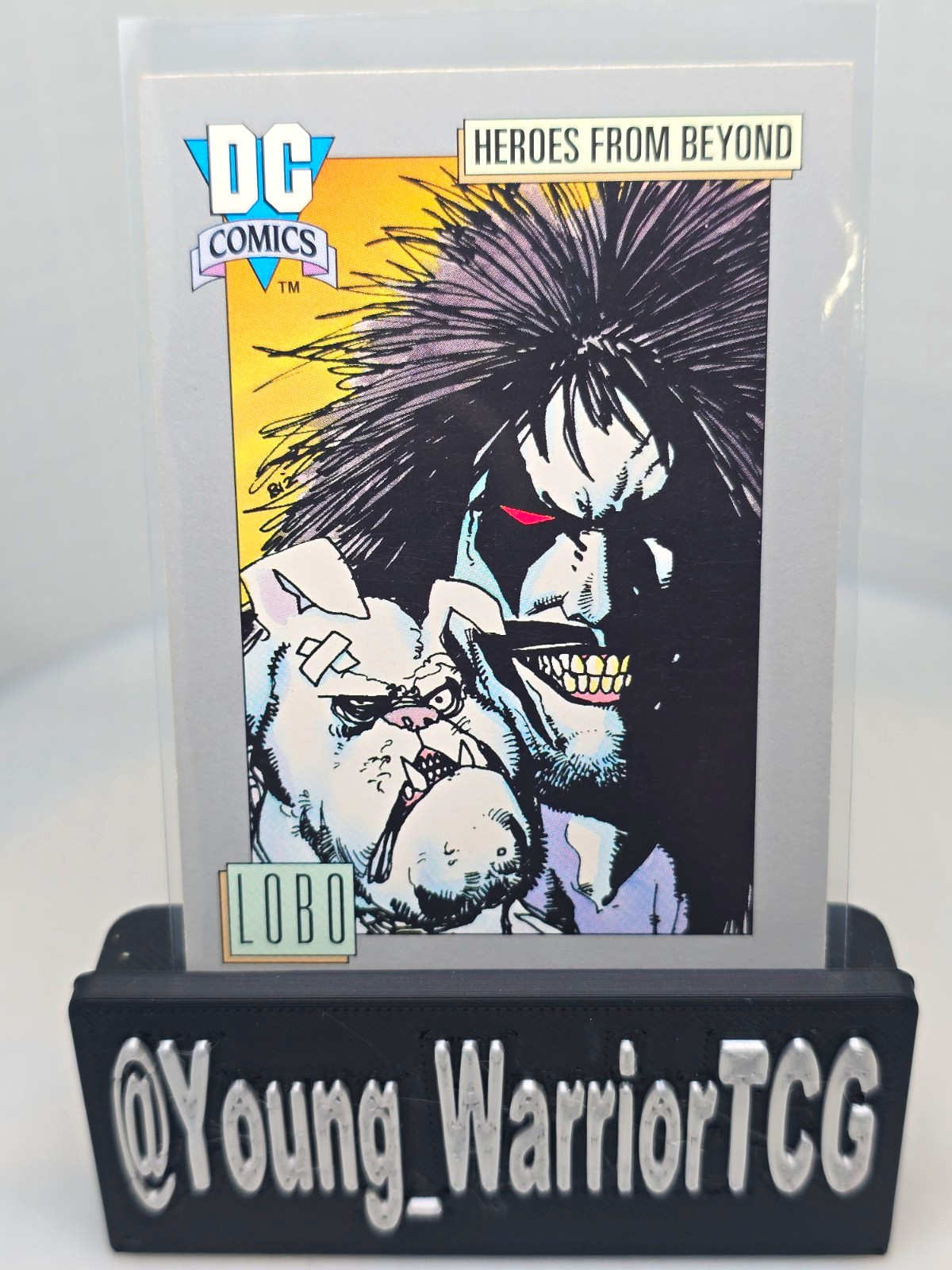 Impel 1992 Heroes From Beyond DC Comics Lobo #120 Base Set Trading Card