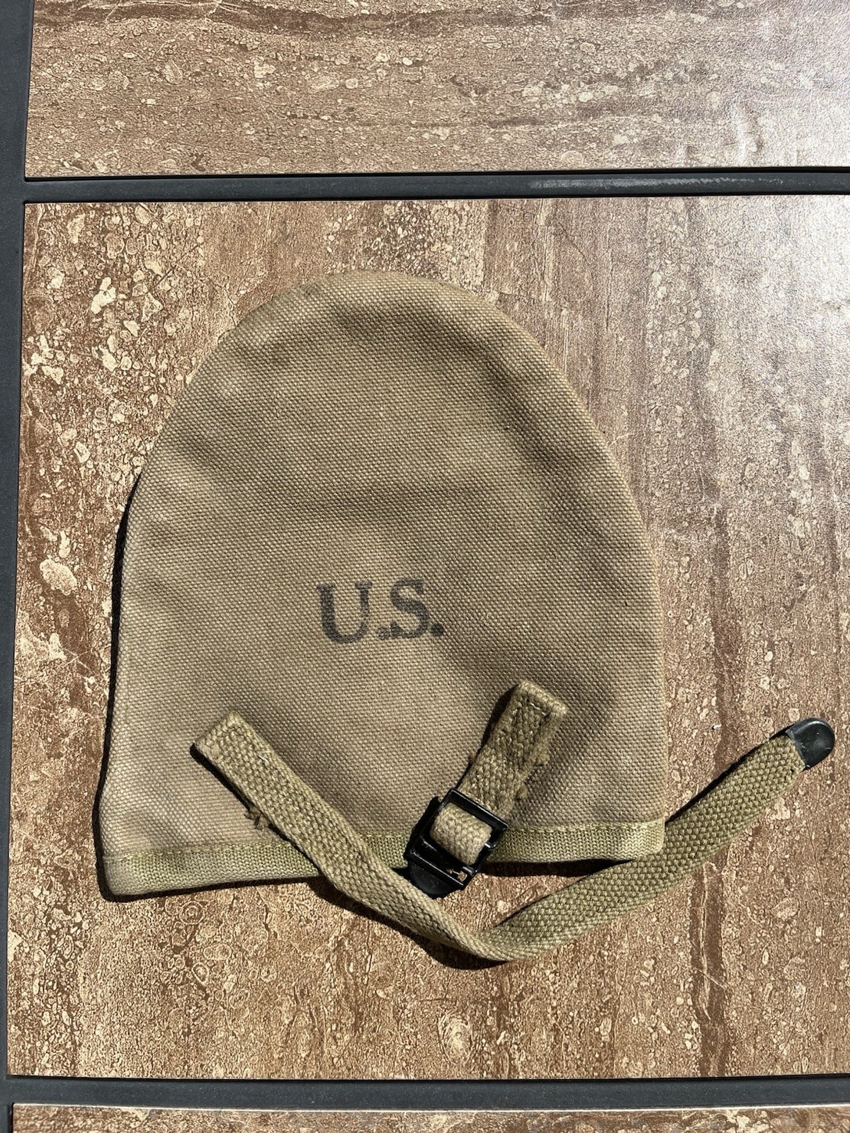 Original WWII T-Handle Shovel Cover B.B. & Co. 1943