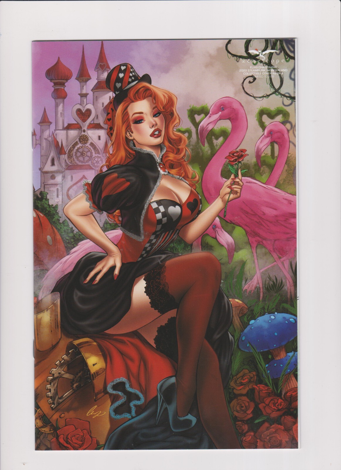 Belle: Kill Zone 2022 Steampunk Wonderland Collectible Cover LE: 299