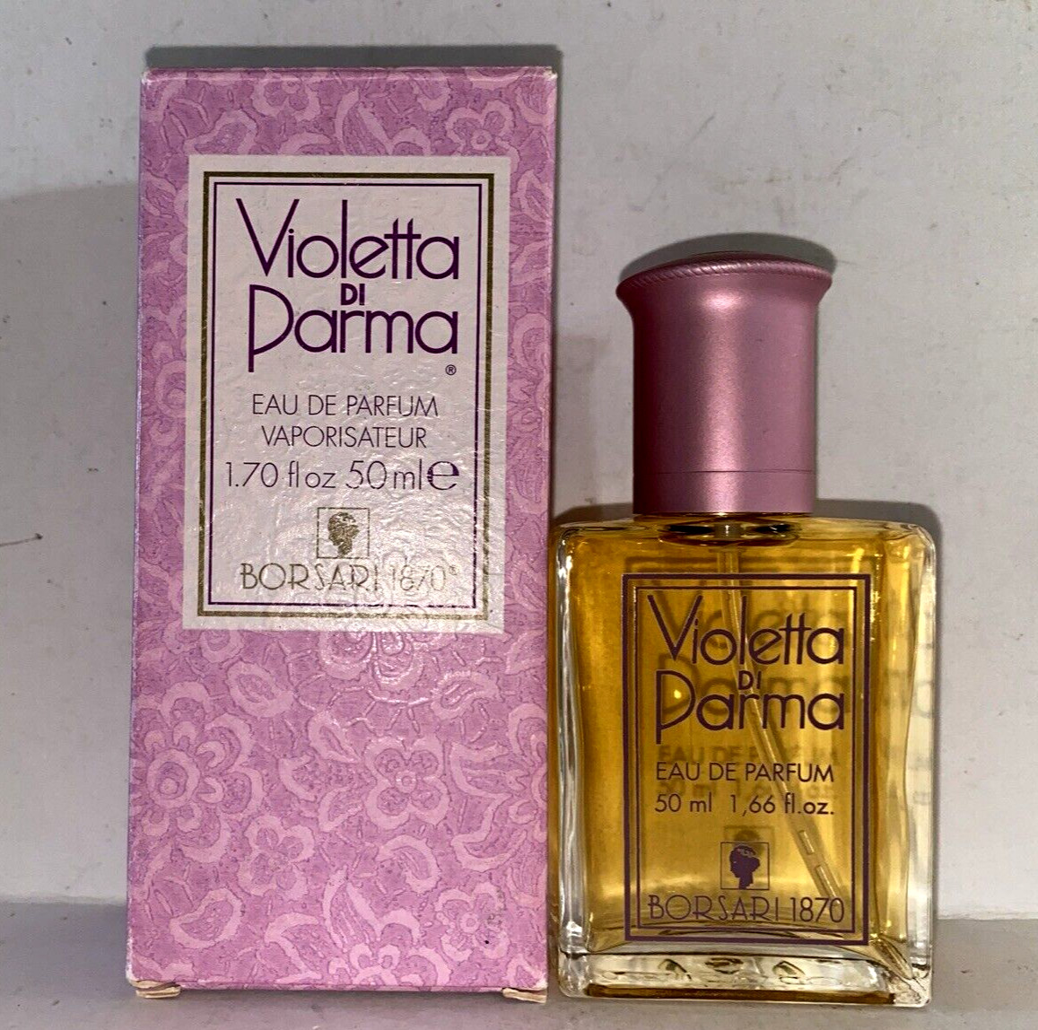 Violetta Di Parma BORSARI 1870 Eau de Parfum Spray 1.7 fl.oz  NIB / Italy ***