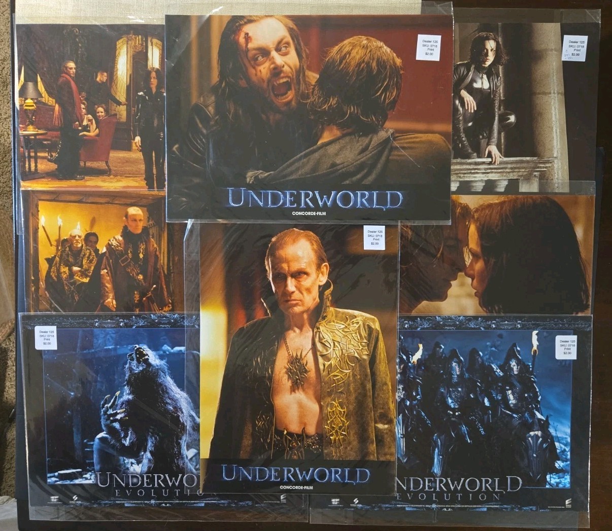 Underworld And Underworld: Evolution Promo Stills (8-pack)