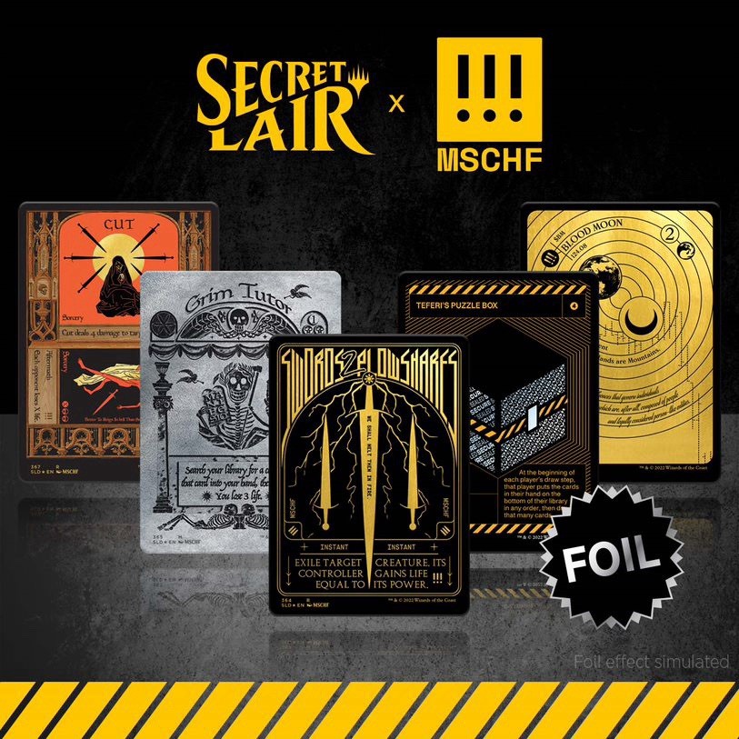 Magic the Gathering Secret Lair Drop Series Secret Lair x MSCHF