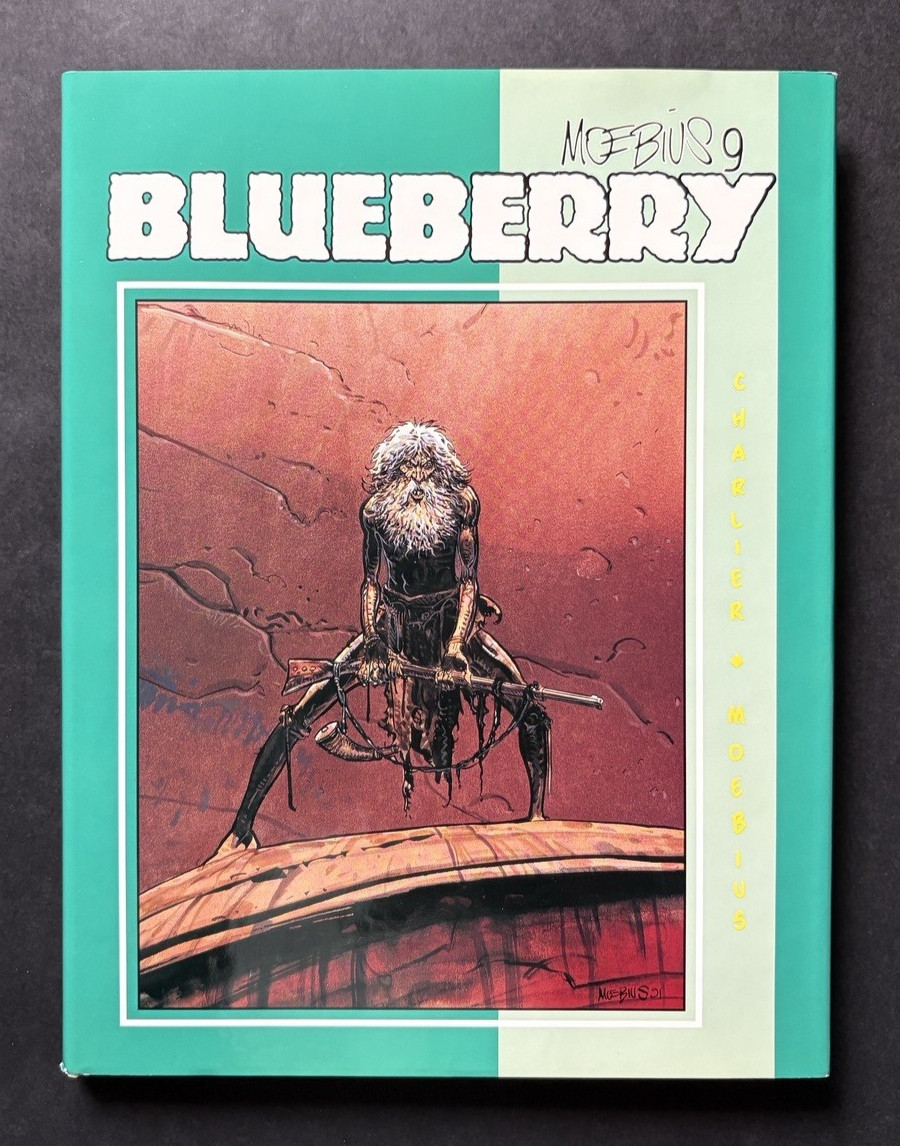 Blueberry by Moebius Vol 9 Graphitti Designs Edition Hardcover Rare SIGNED