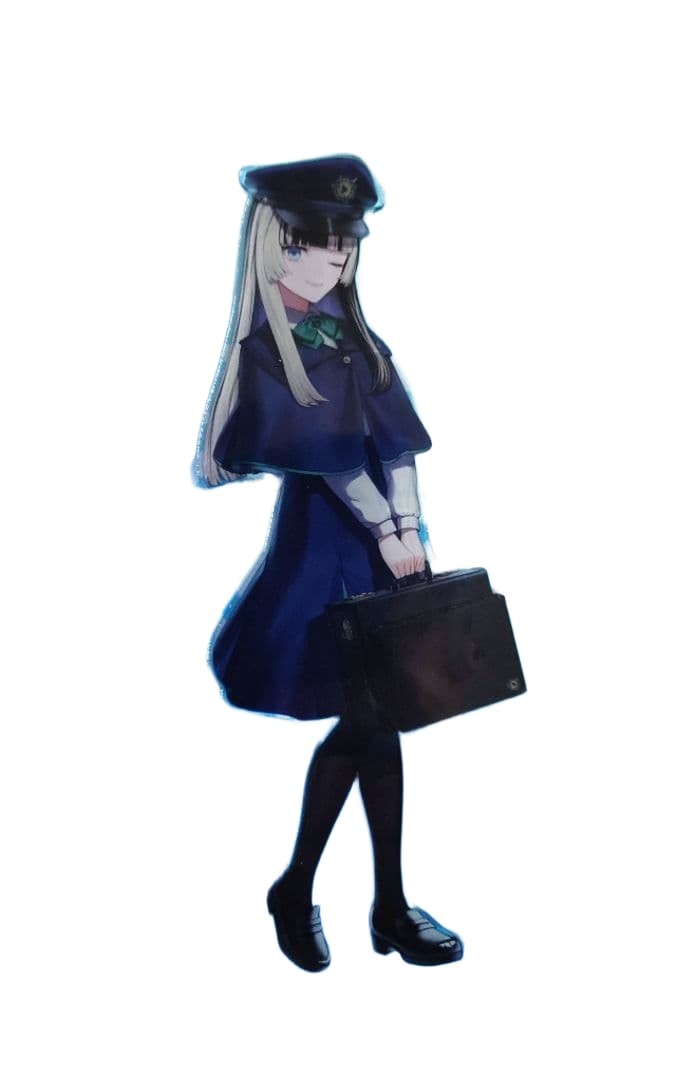 Hololive Juufuutei Raden Acrylic Stand Tokyo Station New