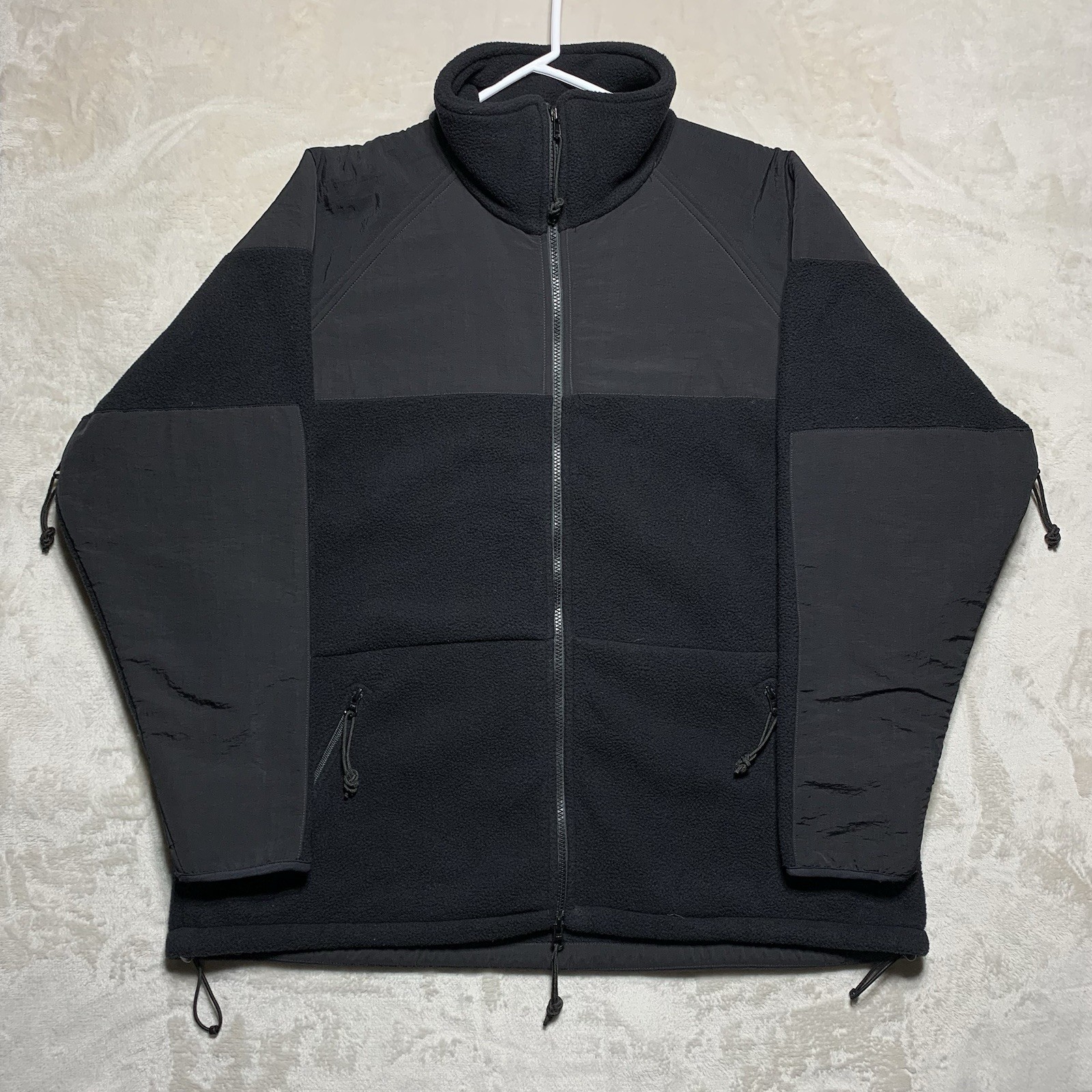 VTG US Military ECWCS Gen II Level 3 Polartec 300 Black Fleece Jacket Large