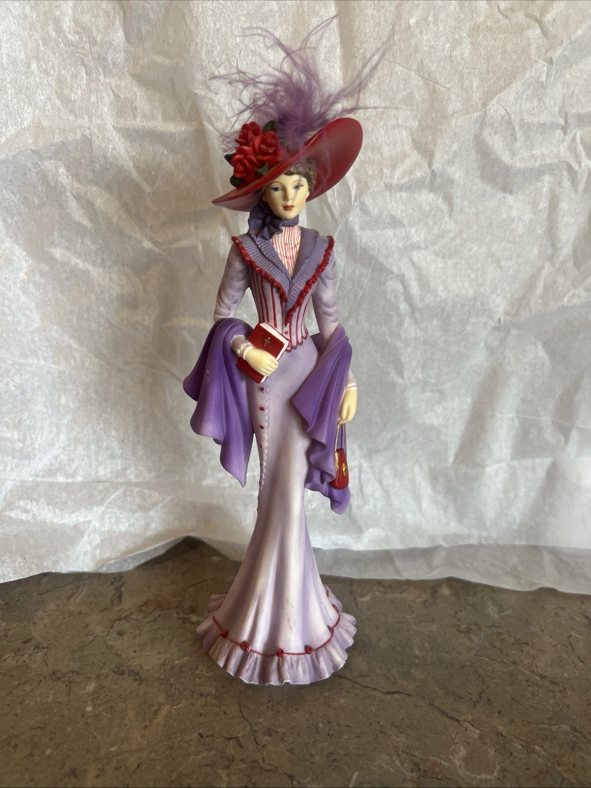 2007 Thomas Kinkade Portraits of Style and Grace Collection Sunday Best Figurine