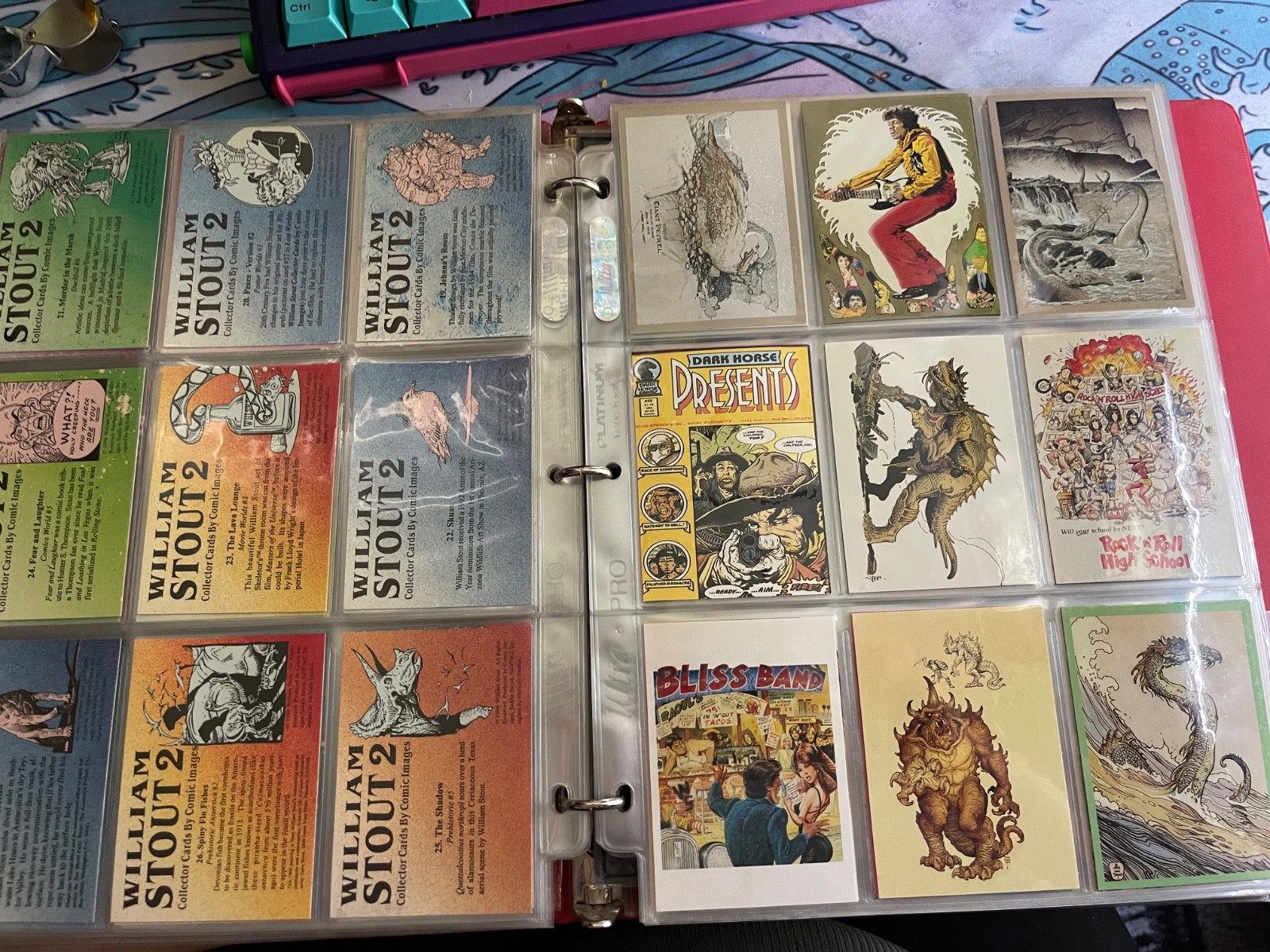 William Stout Lost Worlds Flights Of Fantasy & More Card Collection 293 Cards