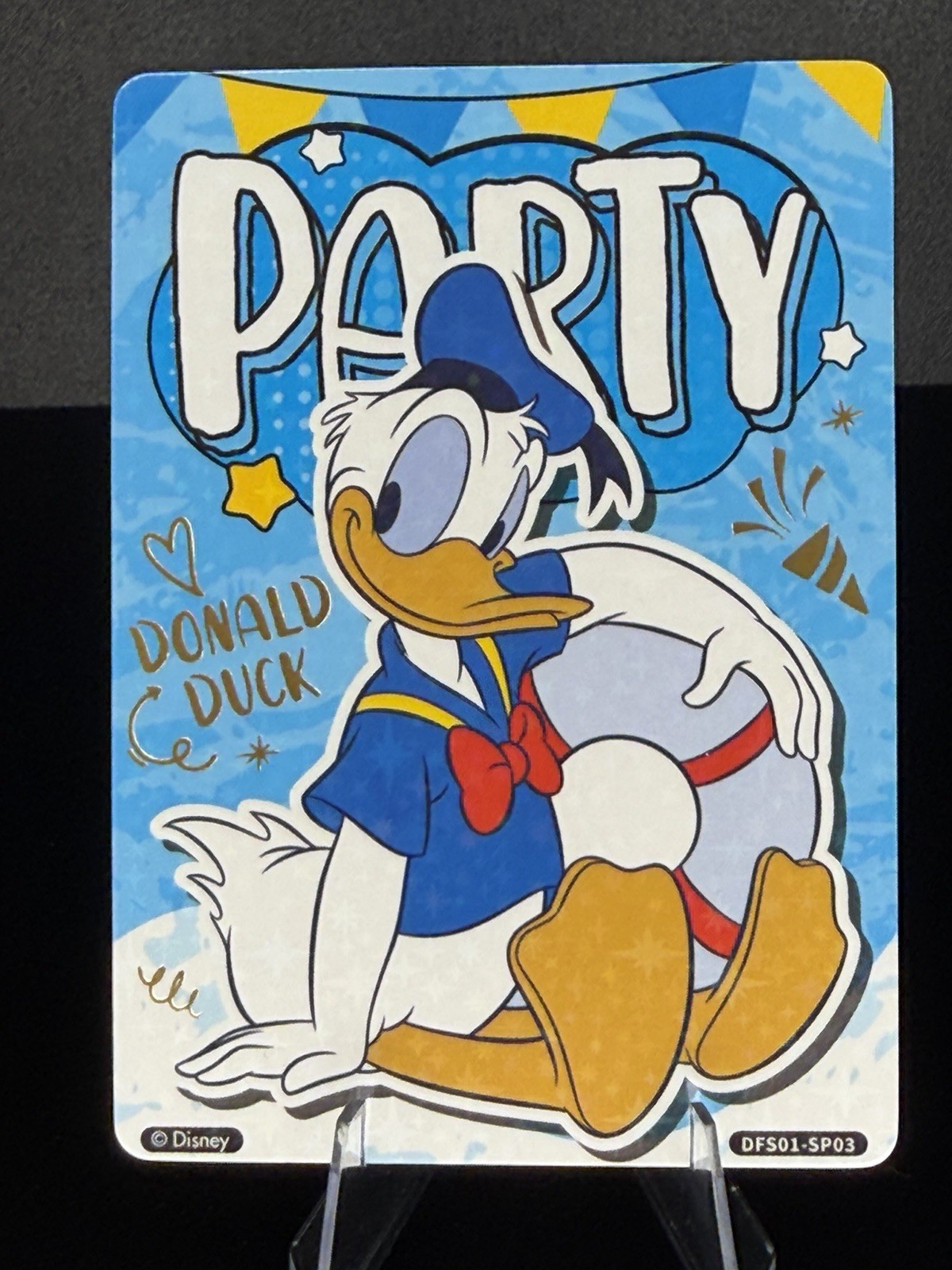 Card.Fun Disney All-Star Sports - PARTY Donald Duck DDS01-SP03