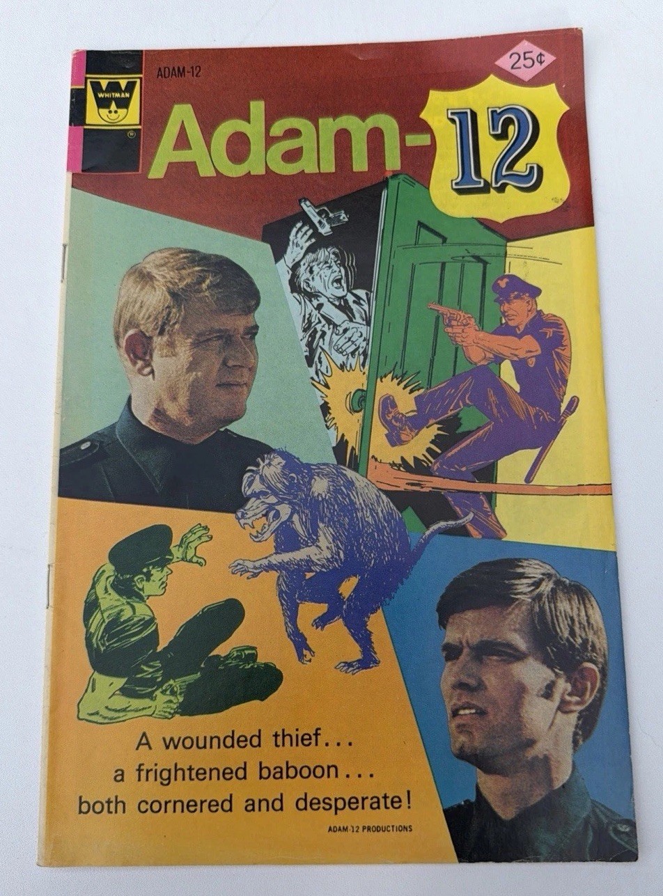 Gold Key Comics ADAM 12 #8 1975 Western Publishing Whitman