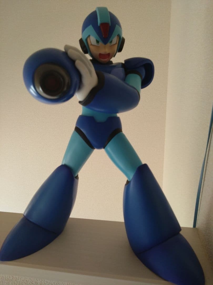 X-PLUS Gigantic Series Mega Man X Rockman X PVC Figure No Box Used