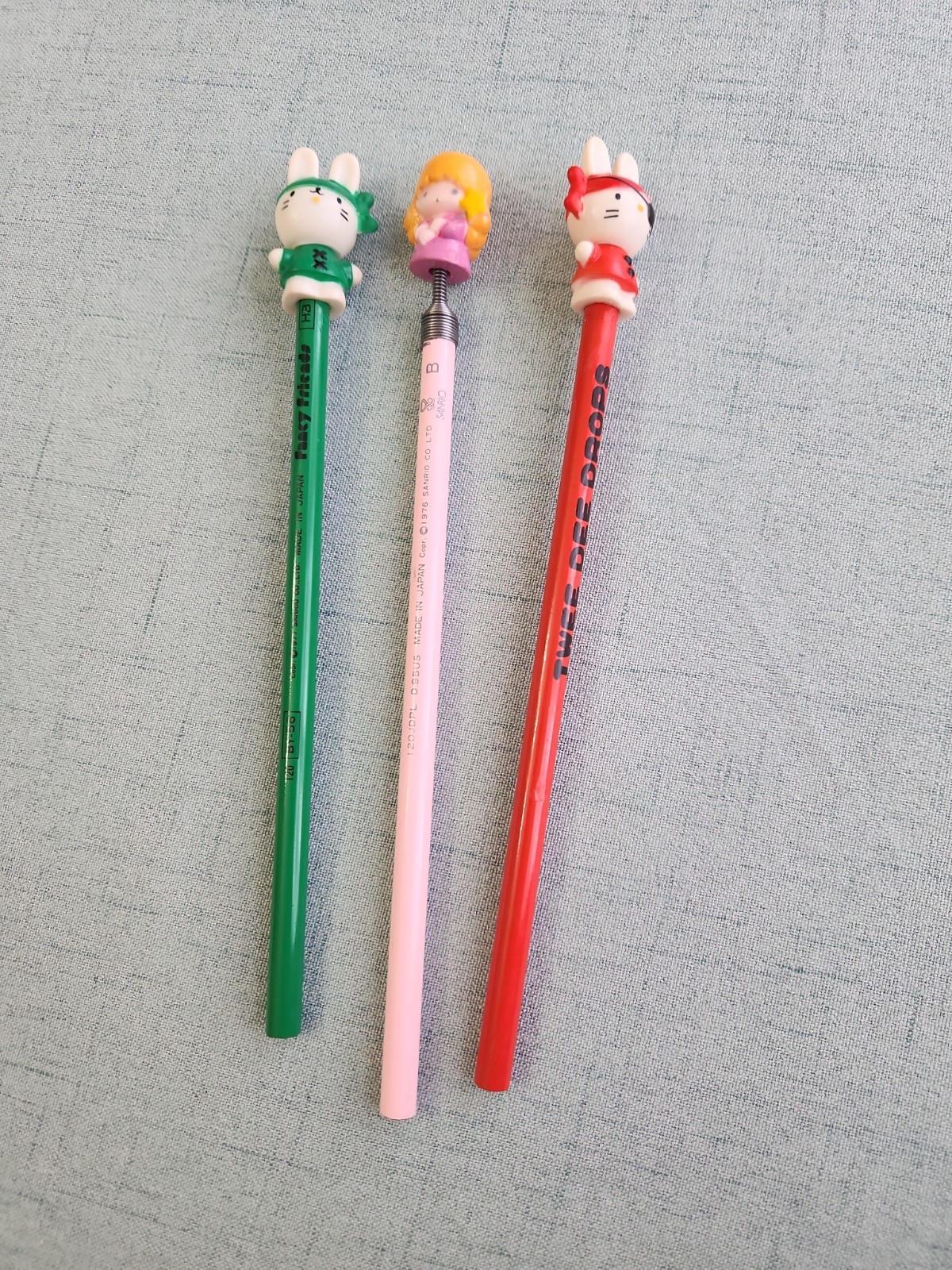 '76 '77 Vintage Sanrio Pencils Twee Dee Drops Little Twin Stars