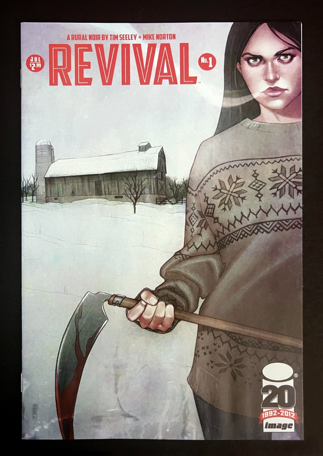 Revival #1 Hi-Grade 1st Print Cover Tom Seeley Image Comics 2012