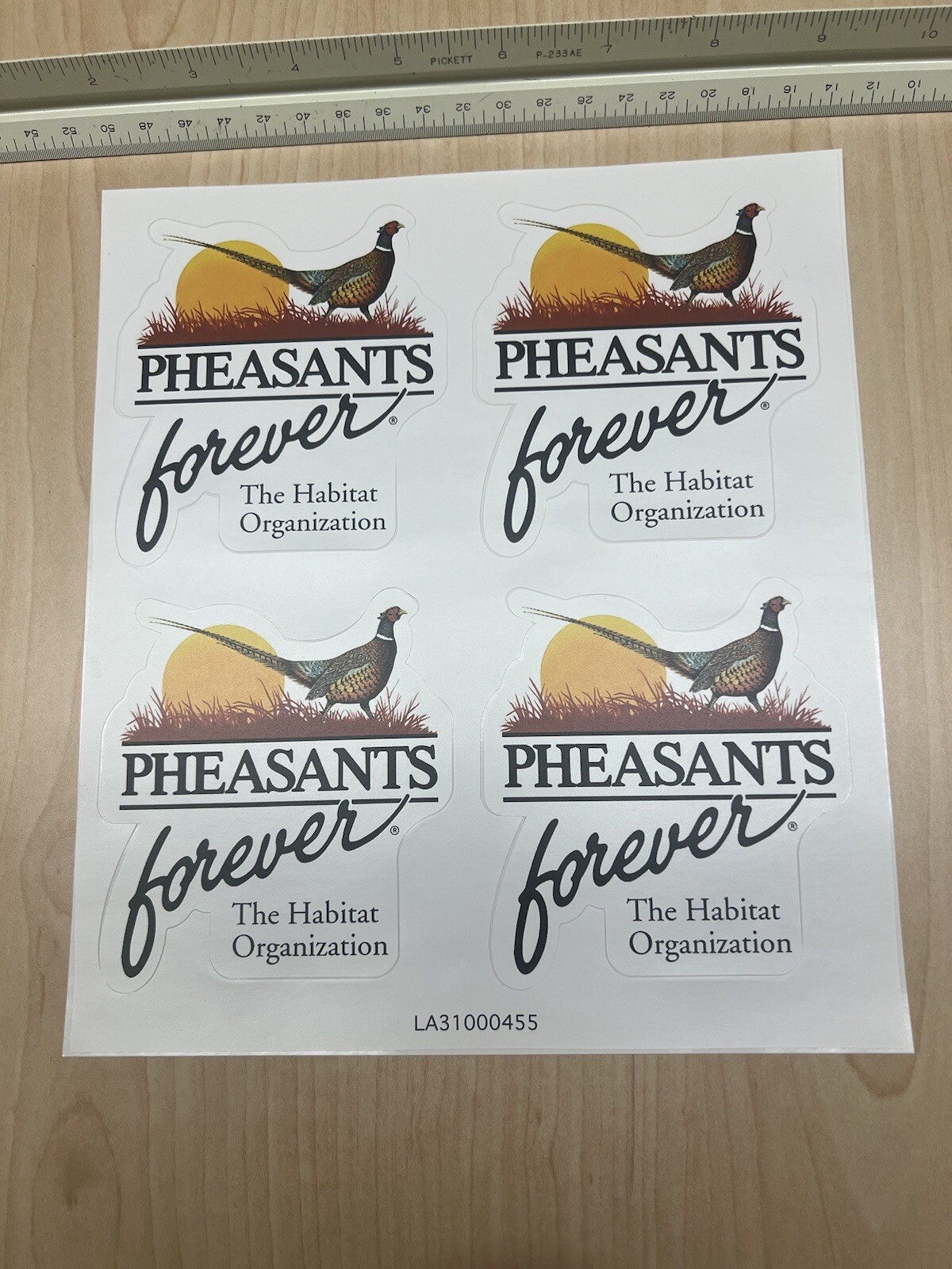 Pheasants Forever Member Sticker Decal - The Habitat Organization 4x