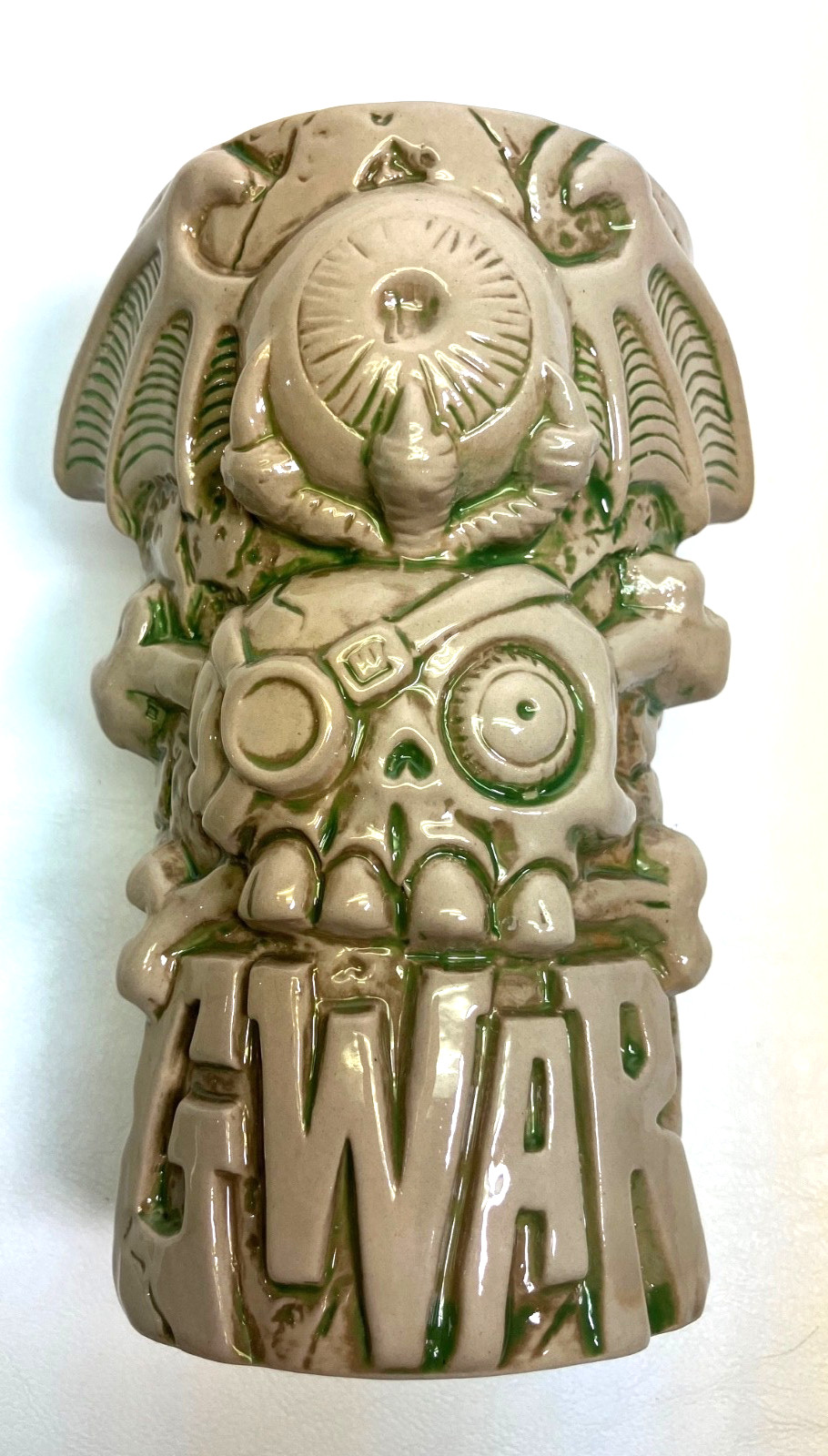 GWAR Logo Tiki Mug from Tiki Farm & GWAR Bar 2015 Green | Bohabs Unite