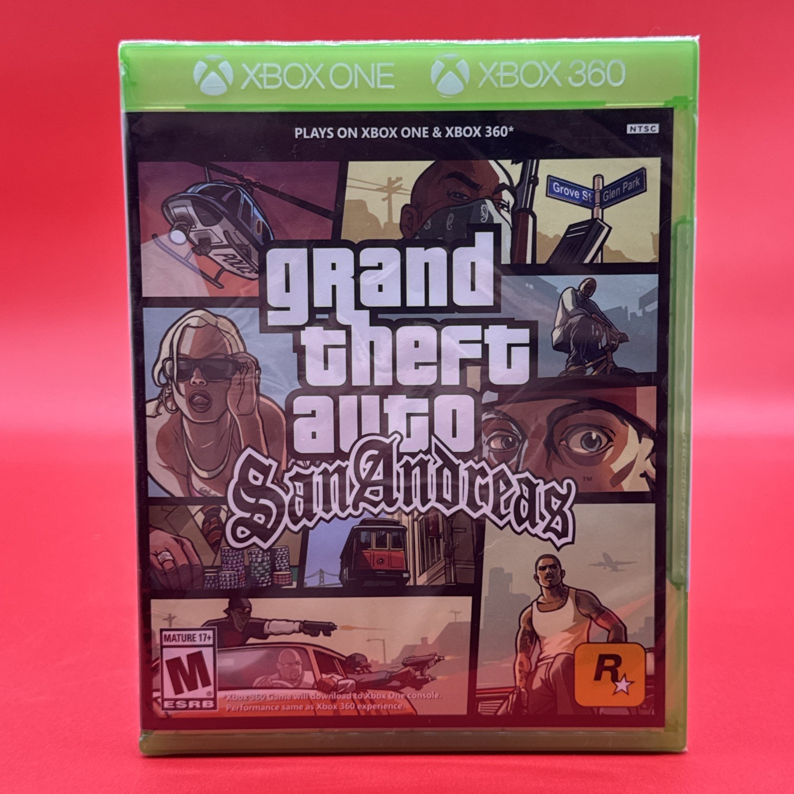 Grand Theft Auto San Andreas - Xbox 360 / Xbox One - Brand New | Factory Sealed