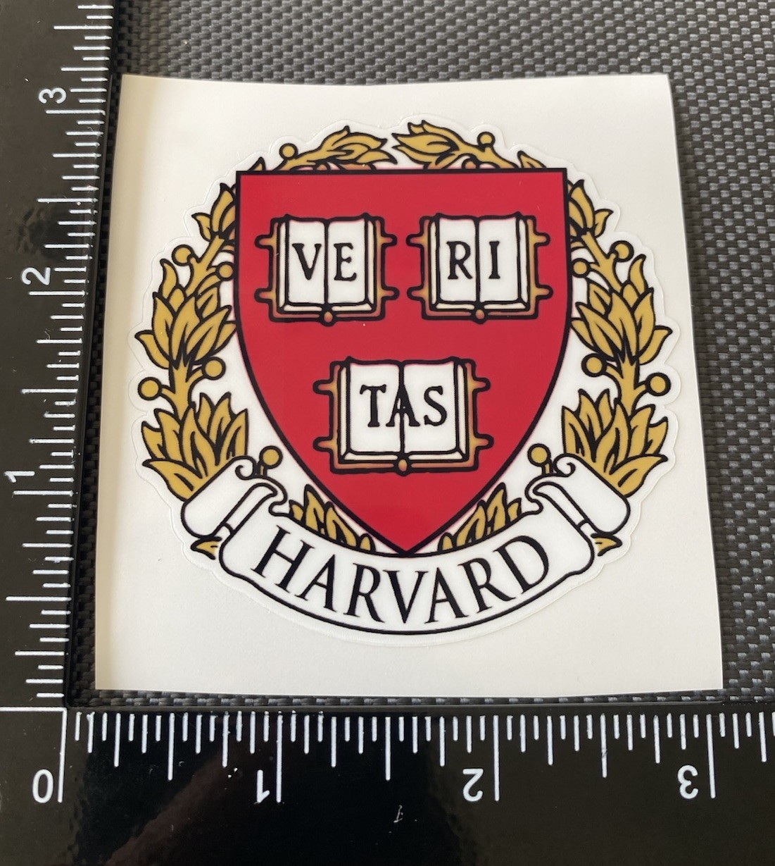 Harvard University Logo Crest Vinyl Water Proof Large Sticker For Car New