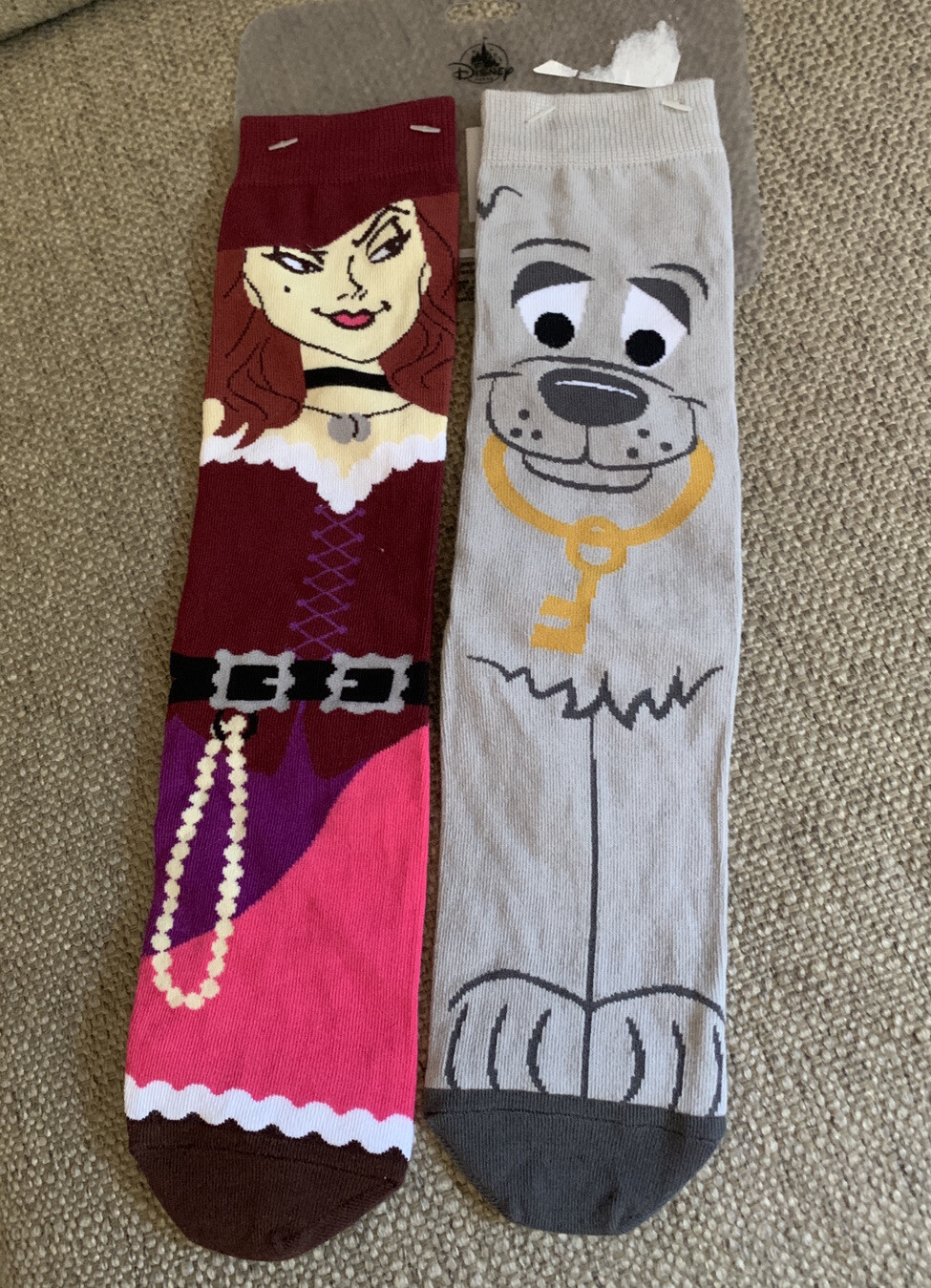 Disney Parks Pirates Of The Caribbean Adult Socks- NWT