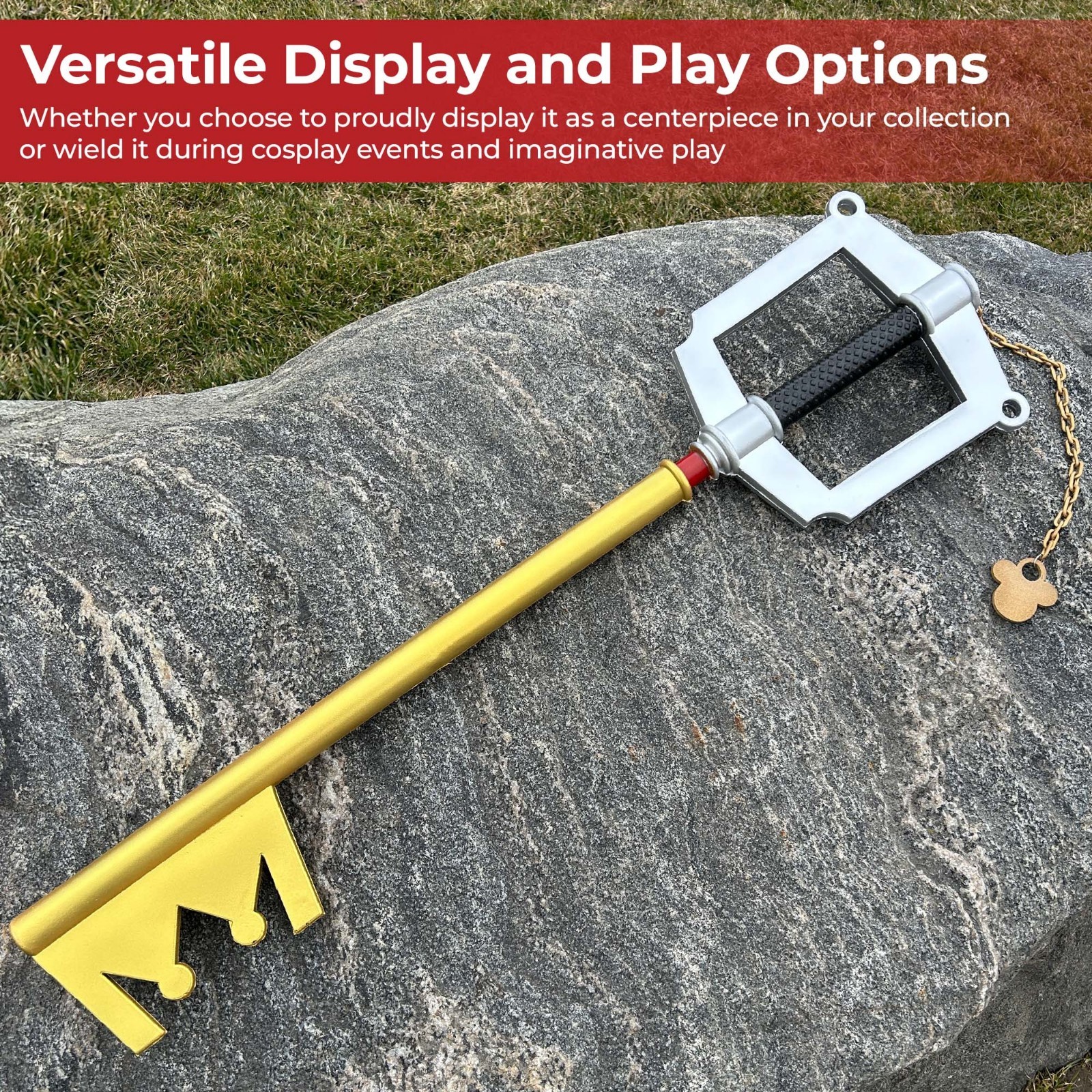 The Legendary Foam Key Blade Majestic Replica from Kingdom of Hearts Overall 34