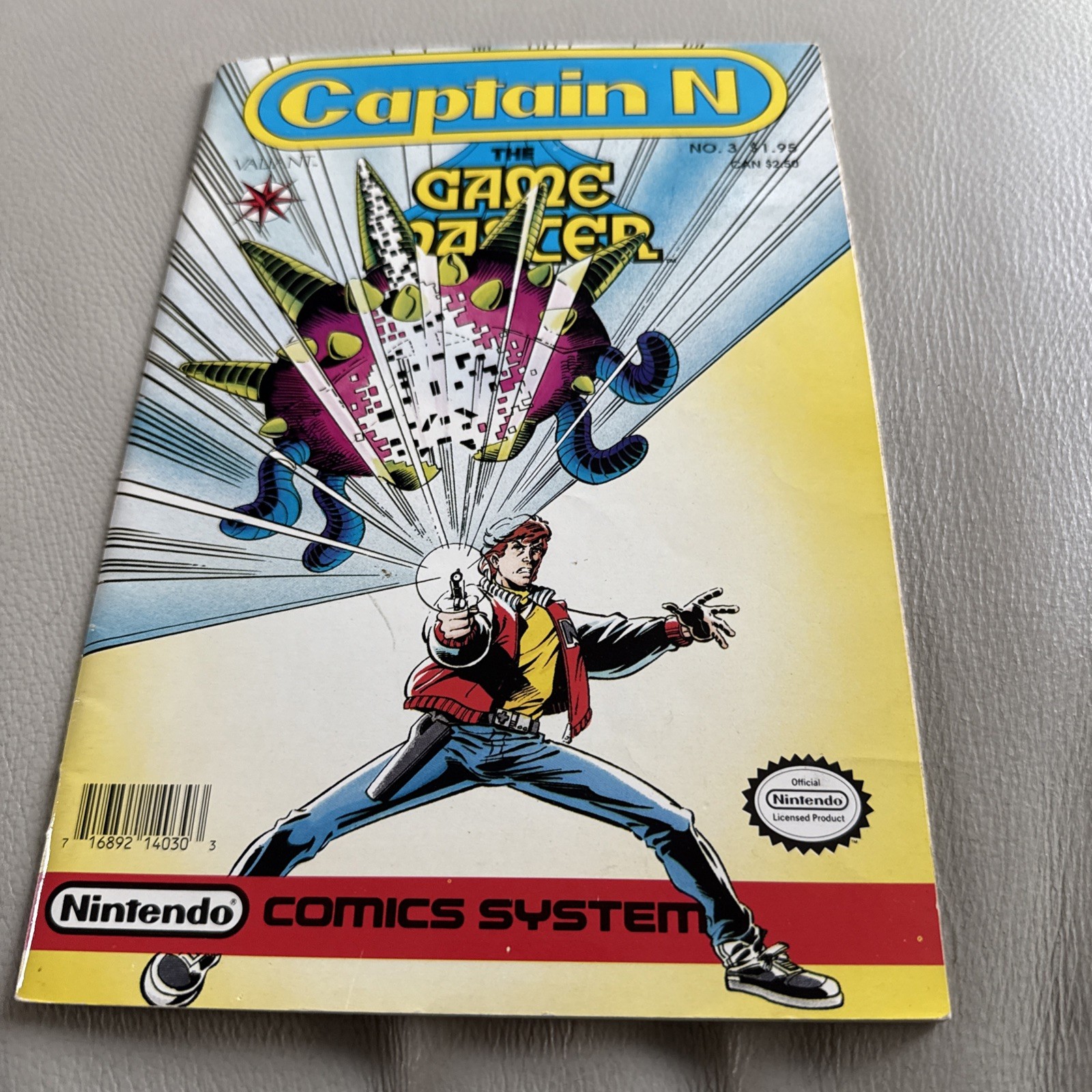 Captain N The Game Master Valiant Vol. 1 No. 3 1990 Nintendo Comics System NES