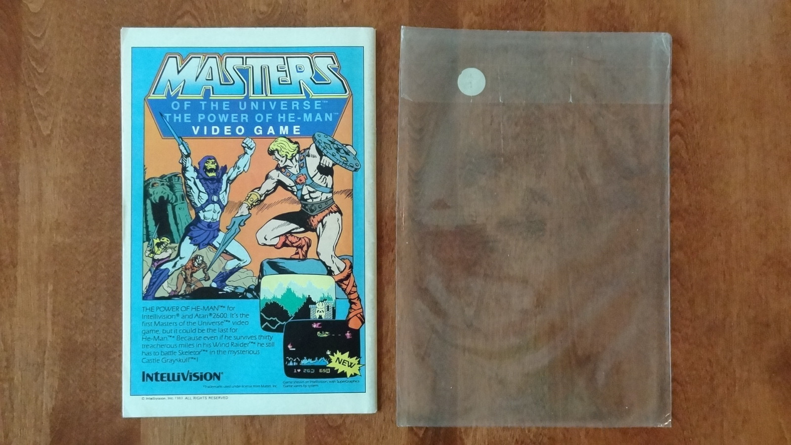 Intellivision Master of UniverseHe Man & Superman Blue Devil #4