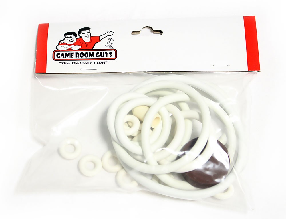 Stern Stingray Pinball Machine Replacement Repair Rubber Ring Kit White