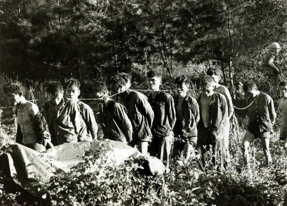 Vietnam  War  Photos --  Captured  Viet Cong (VC)