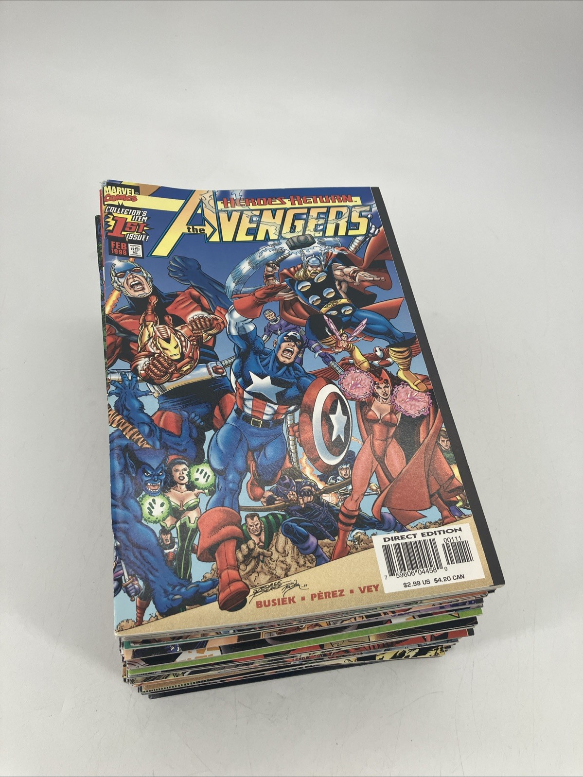 Avengers #1-40 57-70 (1998 Heroes Return Series) 98-2001  Ann Lot Run Ships Fast