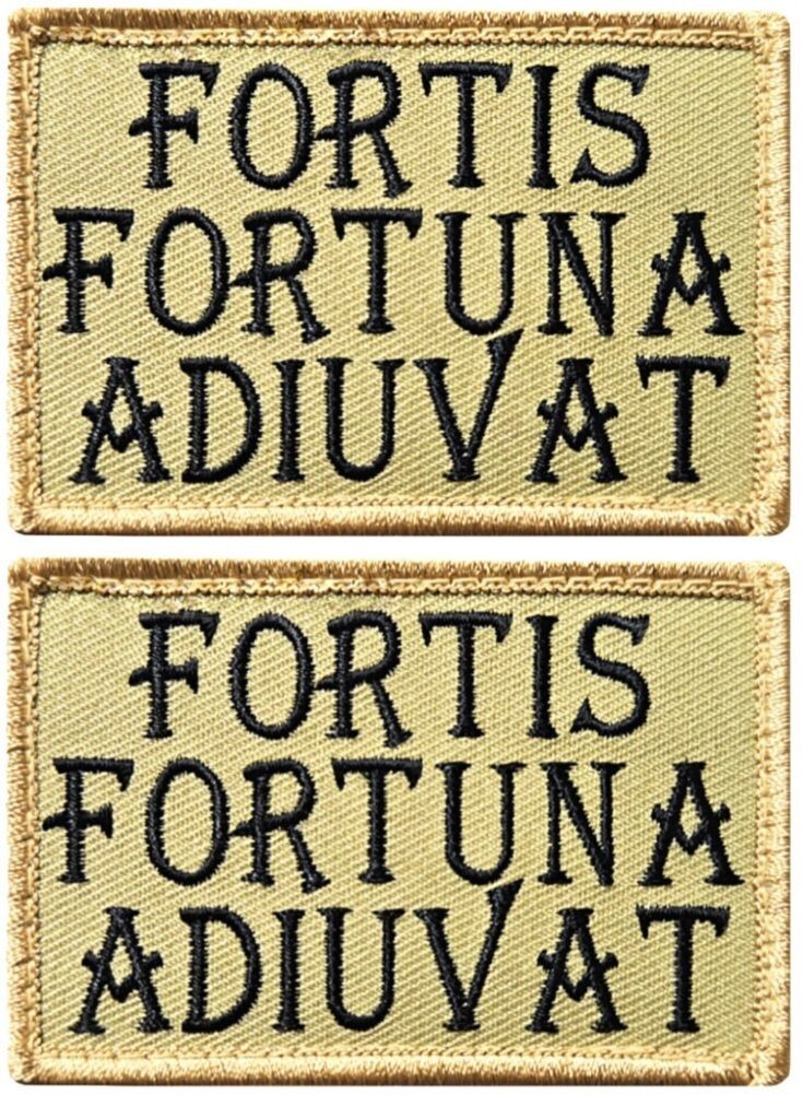 Fortis Fortuna Adiuvat John Wick Morale Patch  - 2PC -3\