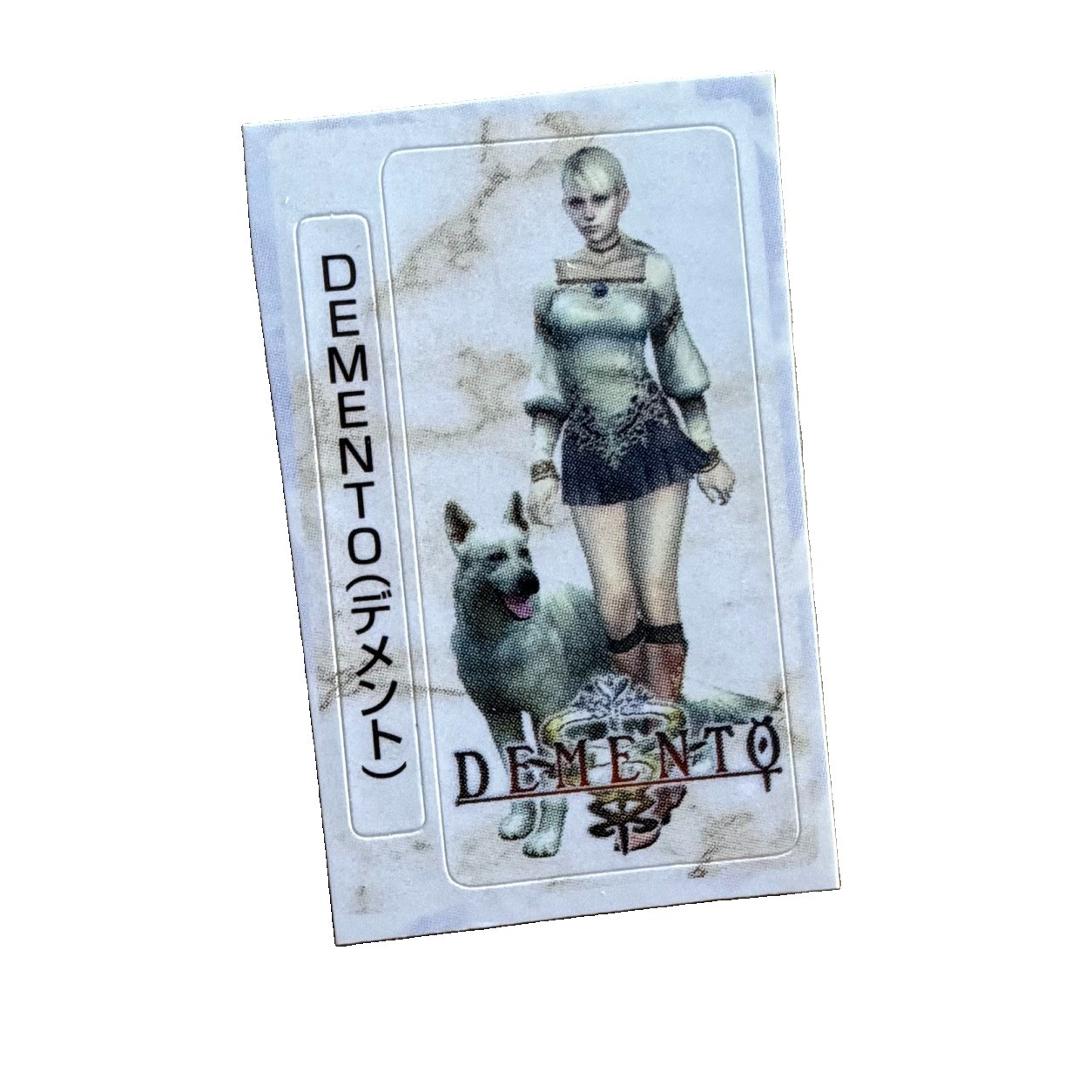 Sony PlayStation 2 PS2 Demento Haunting Ground Horror 2005 Memory Card Sticker