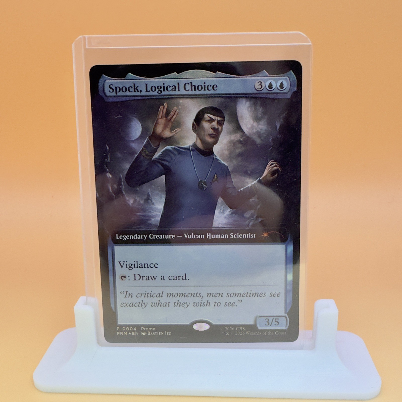 Magic The Gathering Spock Logical Choice Promo 0004 Star Trek Regal Cinemas 2026