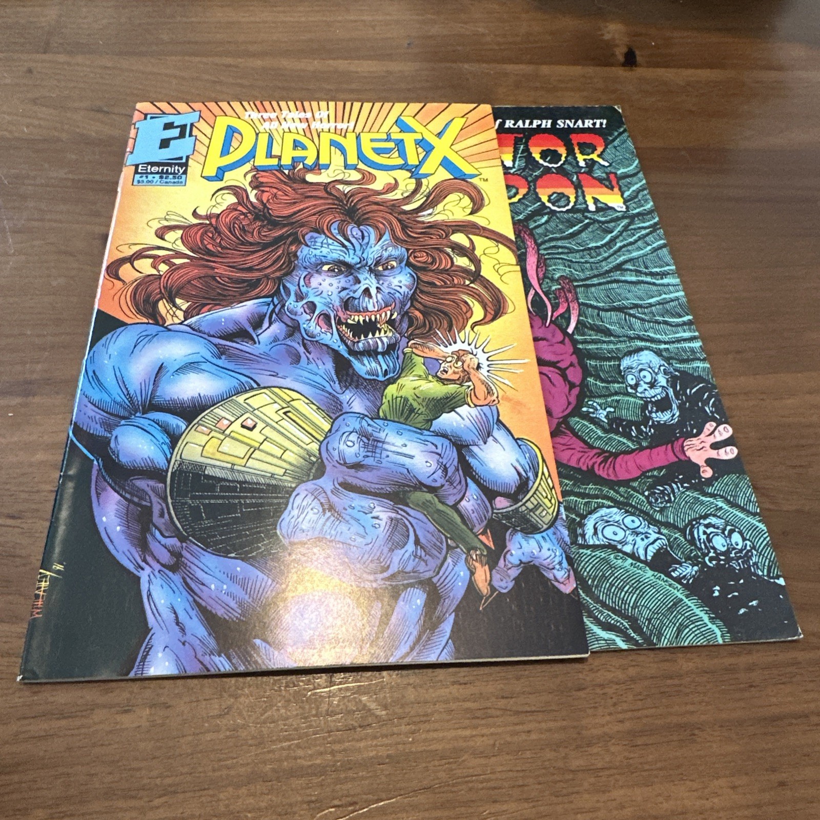 Lot Of 2 Eternity Comics Planet X #1 & Doctor Gorpon #3