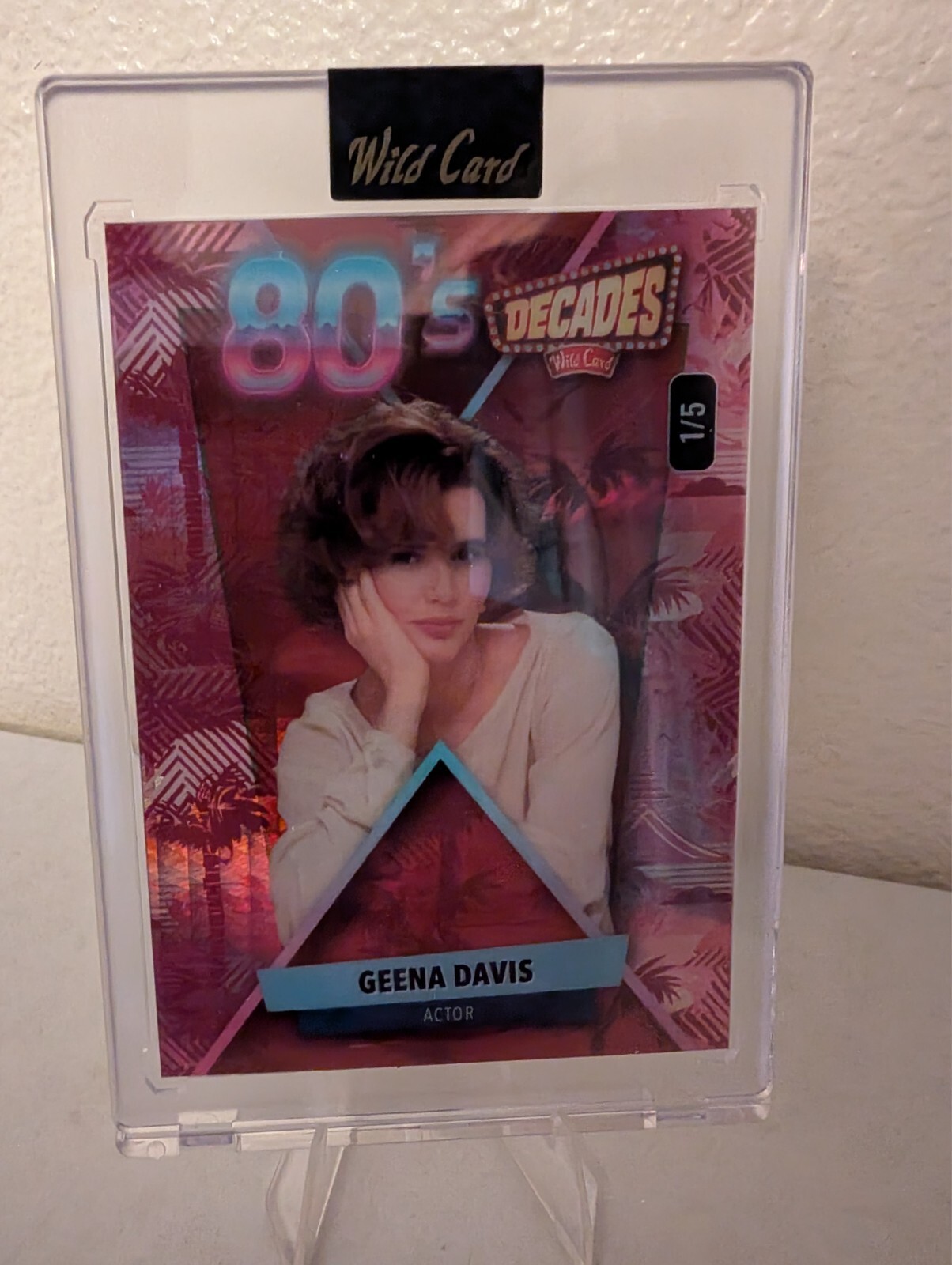 2024 Wild Card Decades “pack In Time” Preview Edition Gena Davis 1/5