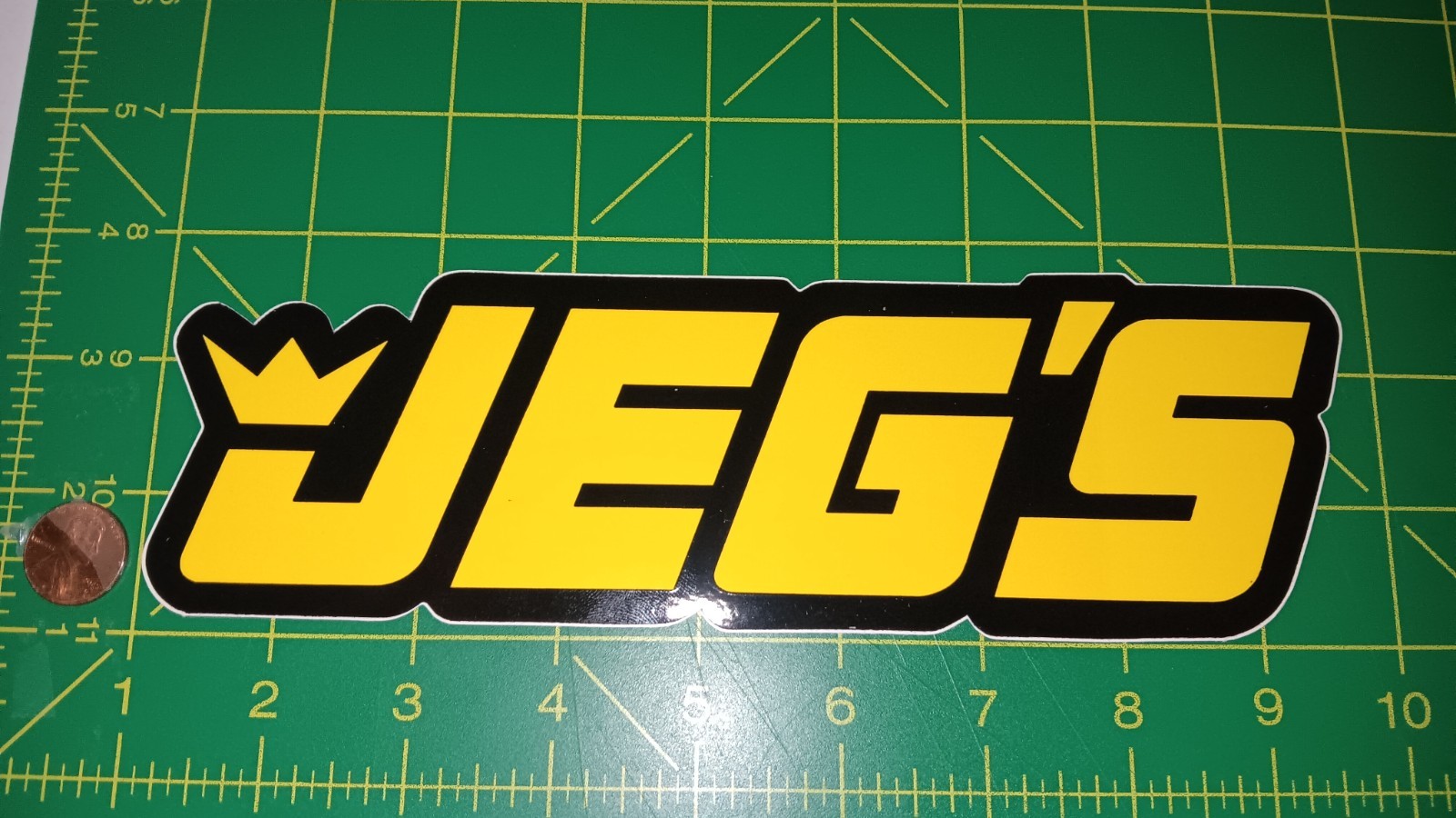 JEGS SINGLE Sticker Decal OLD STOCK ORIGINAL RACING