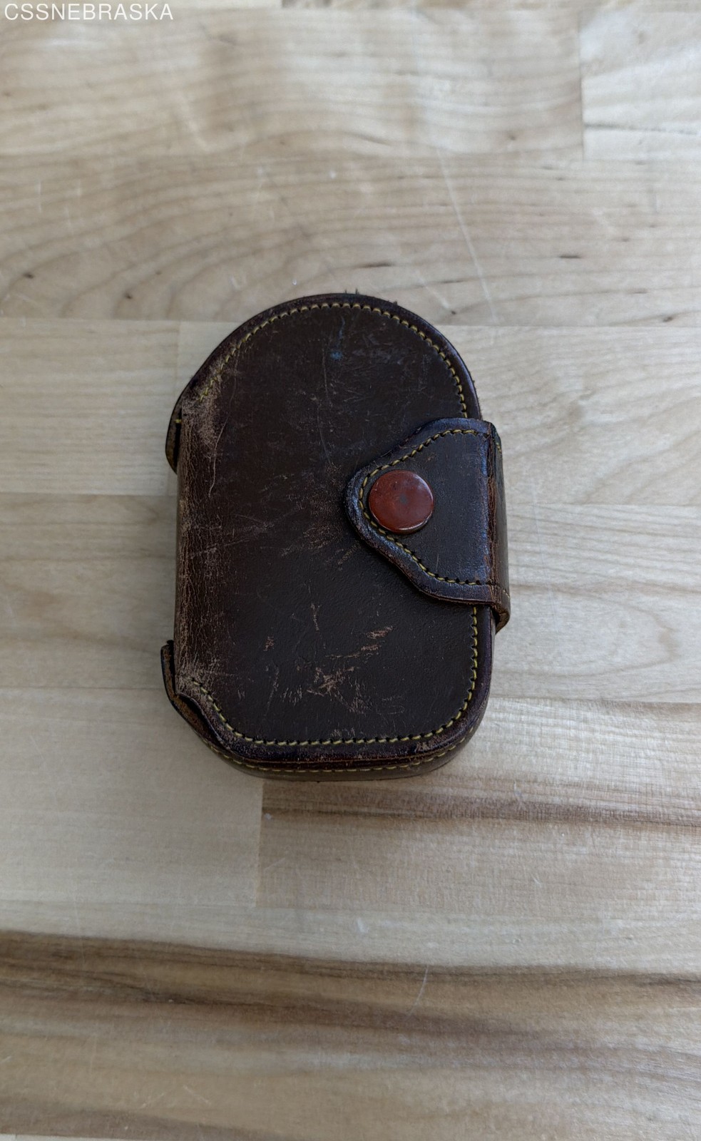 Vintage Weston Master II Universal Exposure Light Meter Model 735 Leather Case