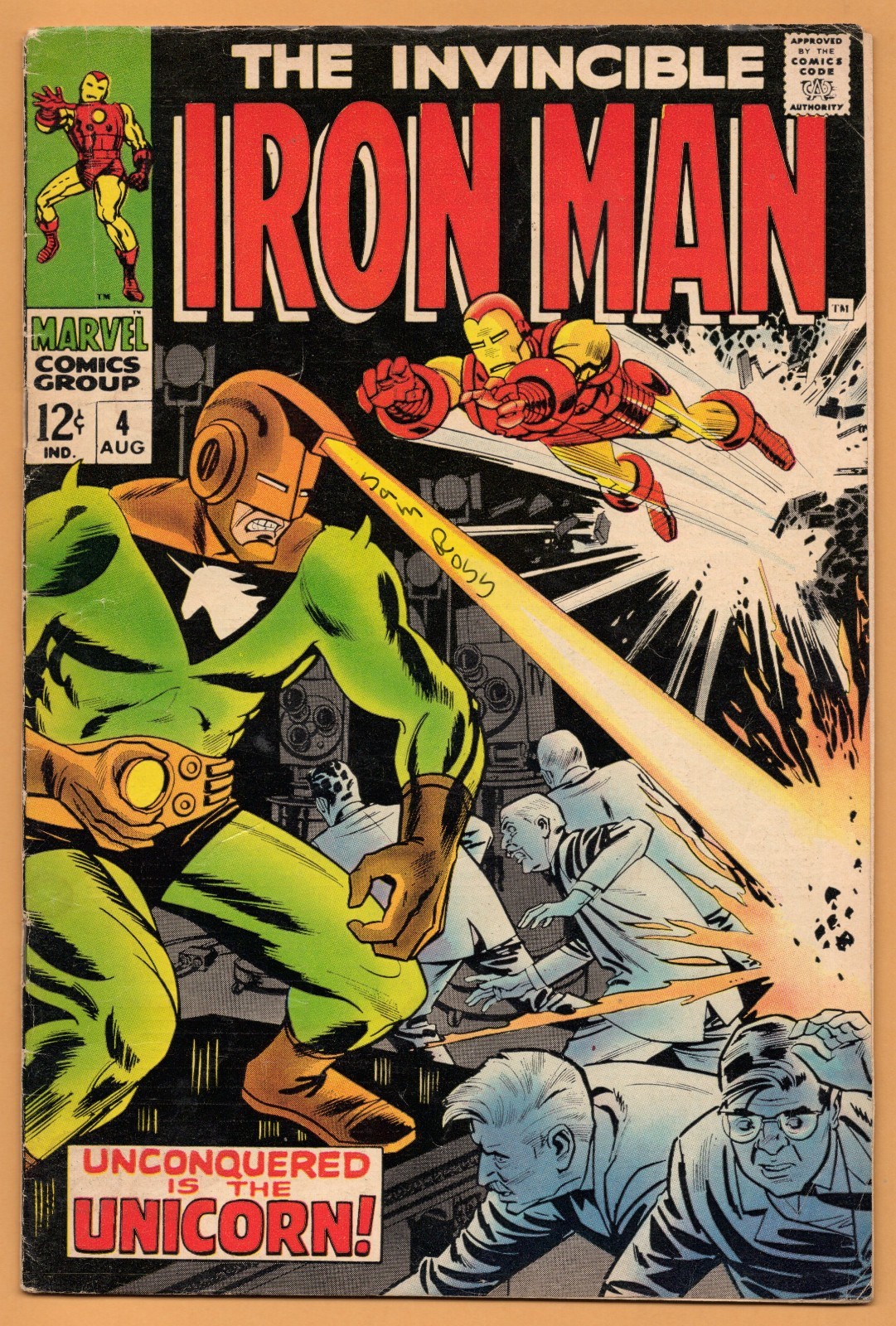 IRON MAN  # 4    4.5   VERY GOOD+