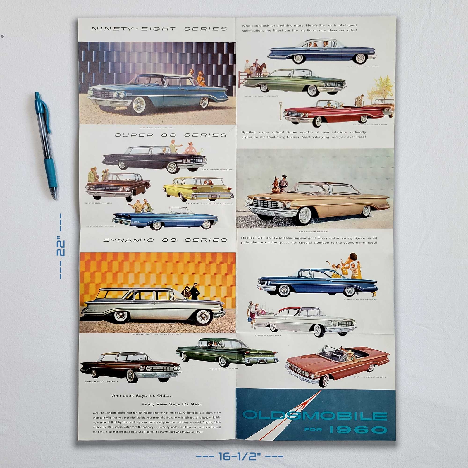 1960 Oldsmobile Full-Line Pre-owned Vintage 16