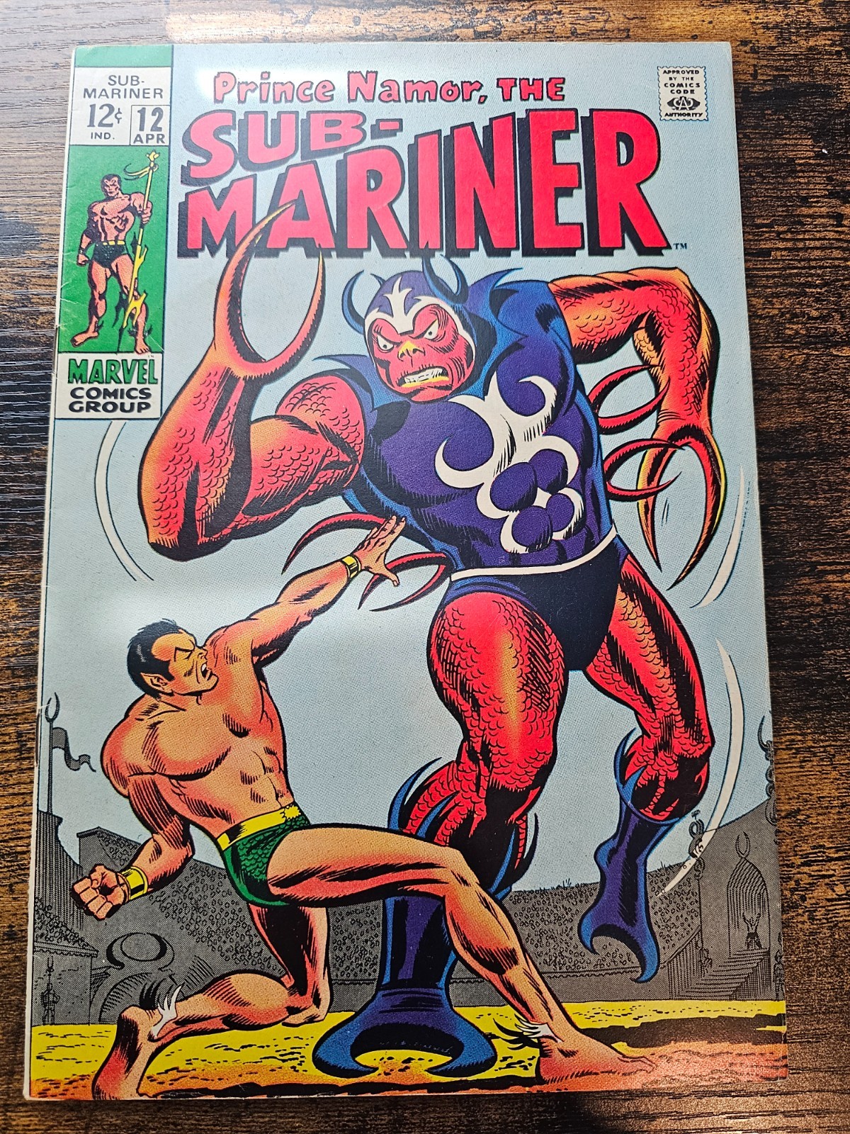 Sub-Mariner #12 (Marvel Comics April 1969)