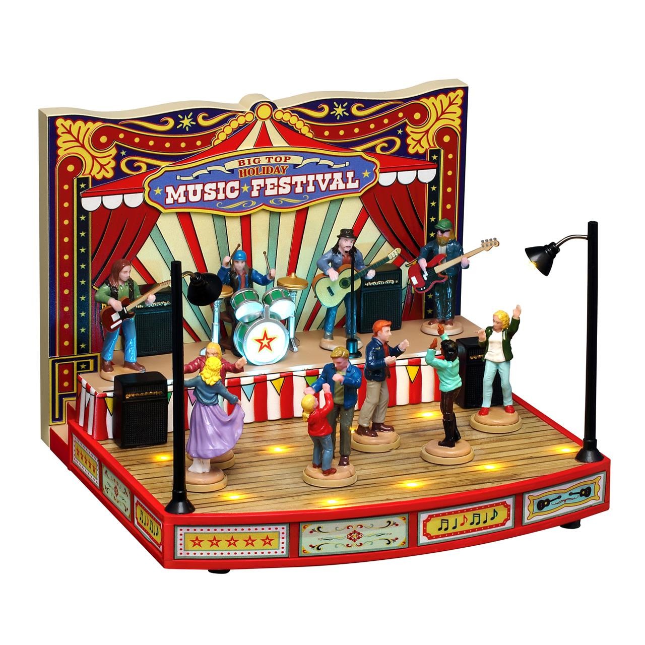 Lemax Carnival Village Big Top Holiday Music Festival 64632